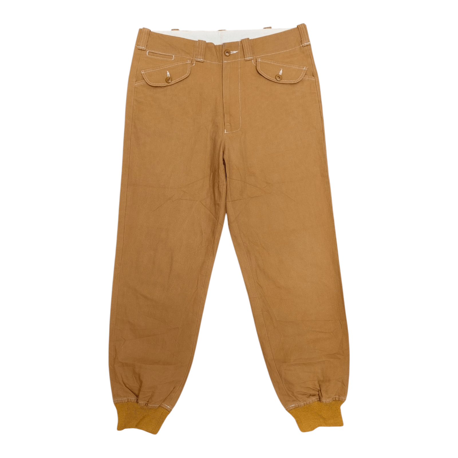 Japanese Brand Archive M Sixteen M-16 Cotton duck hunting trousers Size US 32 / EU 48 - 1 Thumbnail