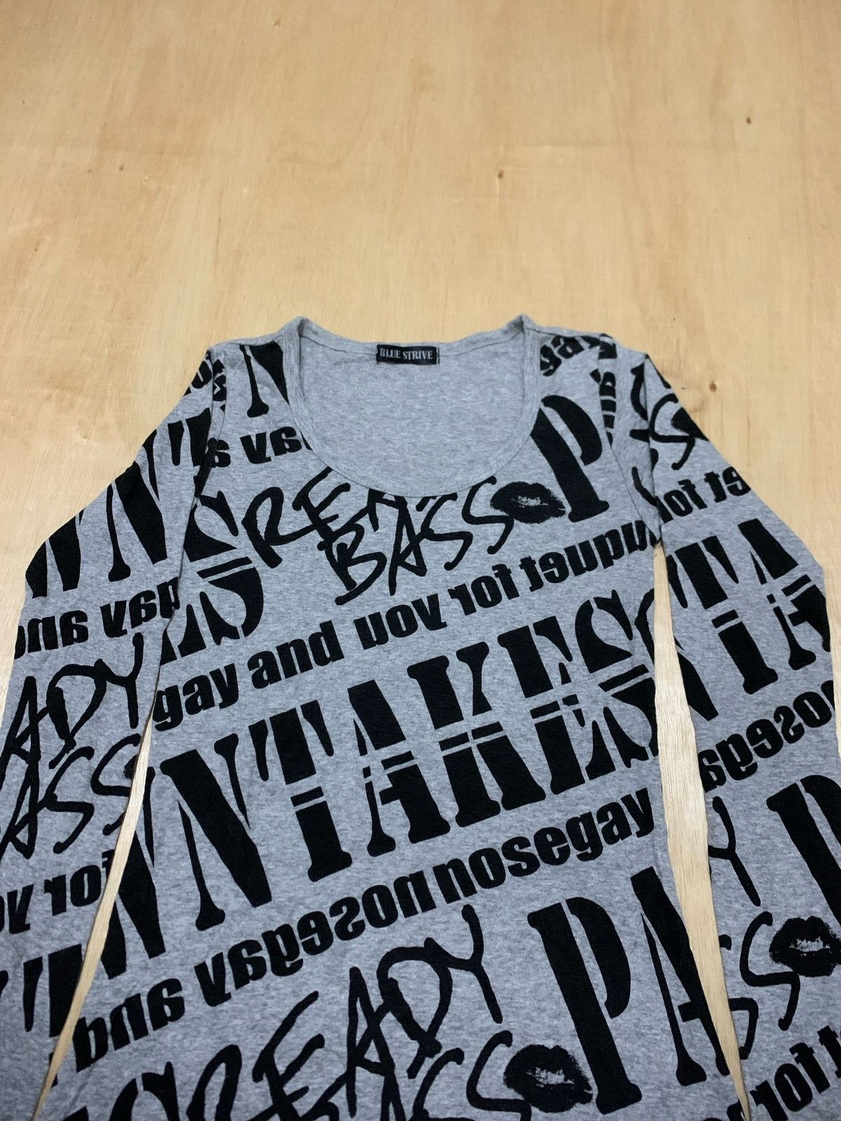 20471120 × If Six Was Nine × Japanese Brand Y2k Blue Strive Ready Bass Ifsixwasnine Punk style Size ONE SIZE - 2 Thumbnail