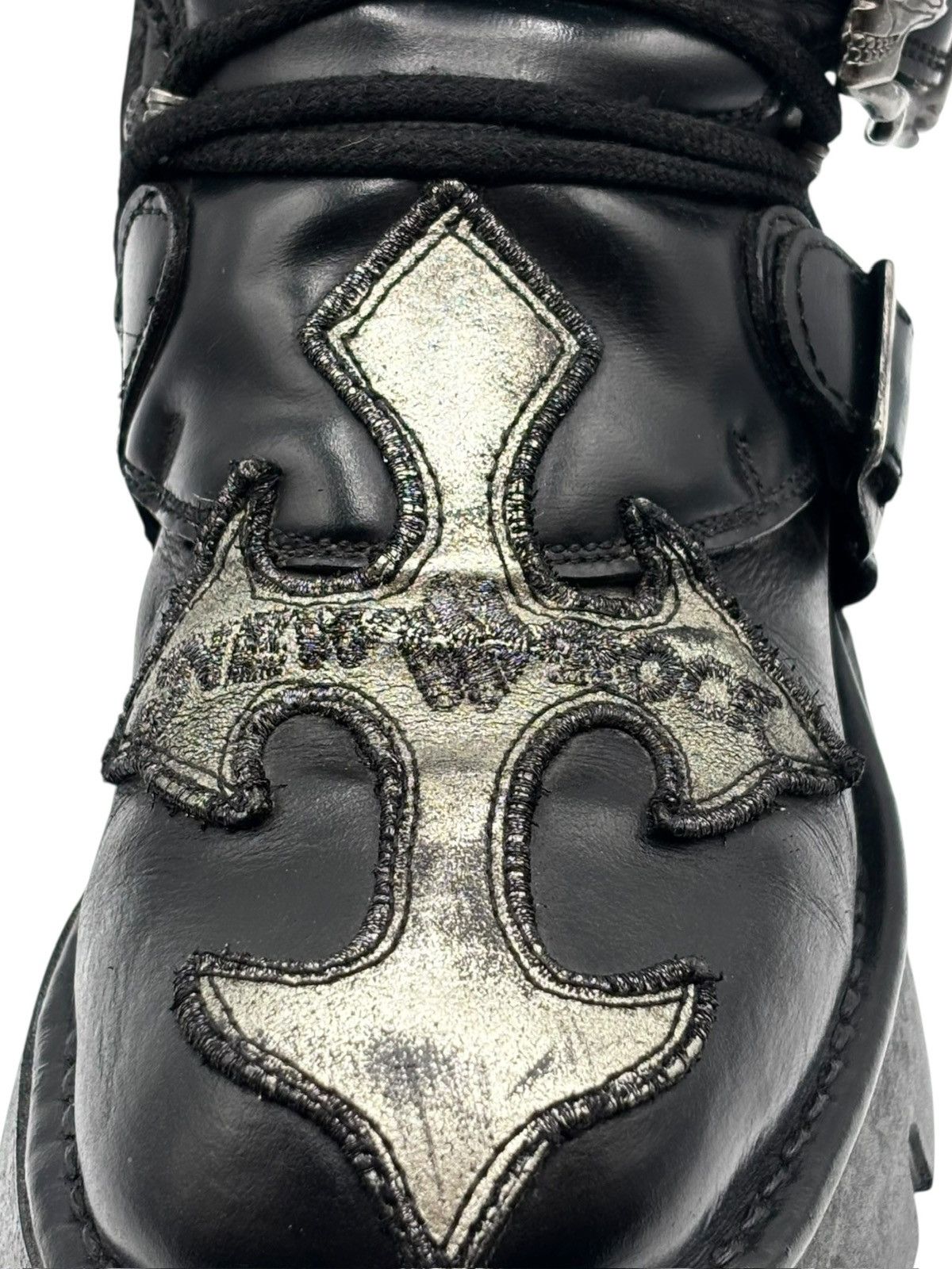 New Rock Vintage New Rock cross reactor boots Size 39 Size US 9 / IT 39 - 4 Thumbnail