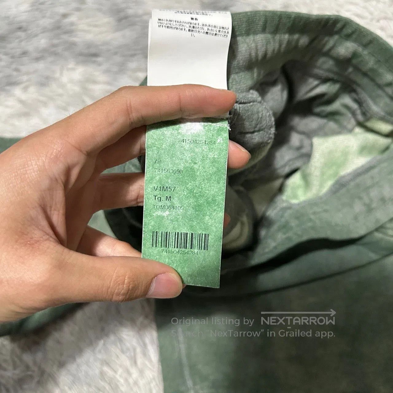 Stone Island Stone Island Dust Green Shorts. Size US 30 / EU 46 - 7 Thumbnail