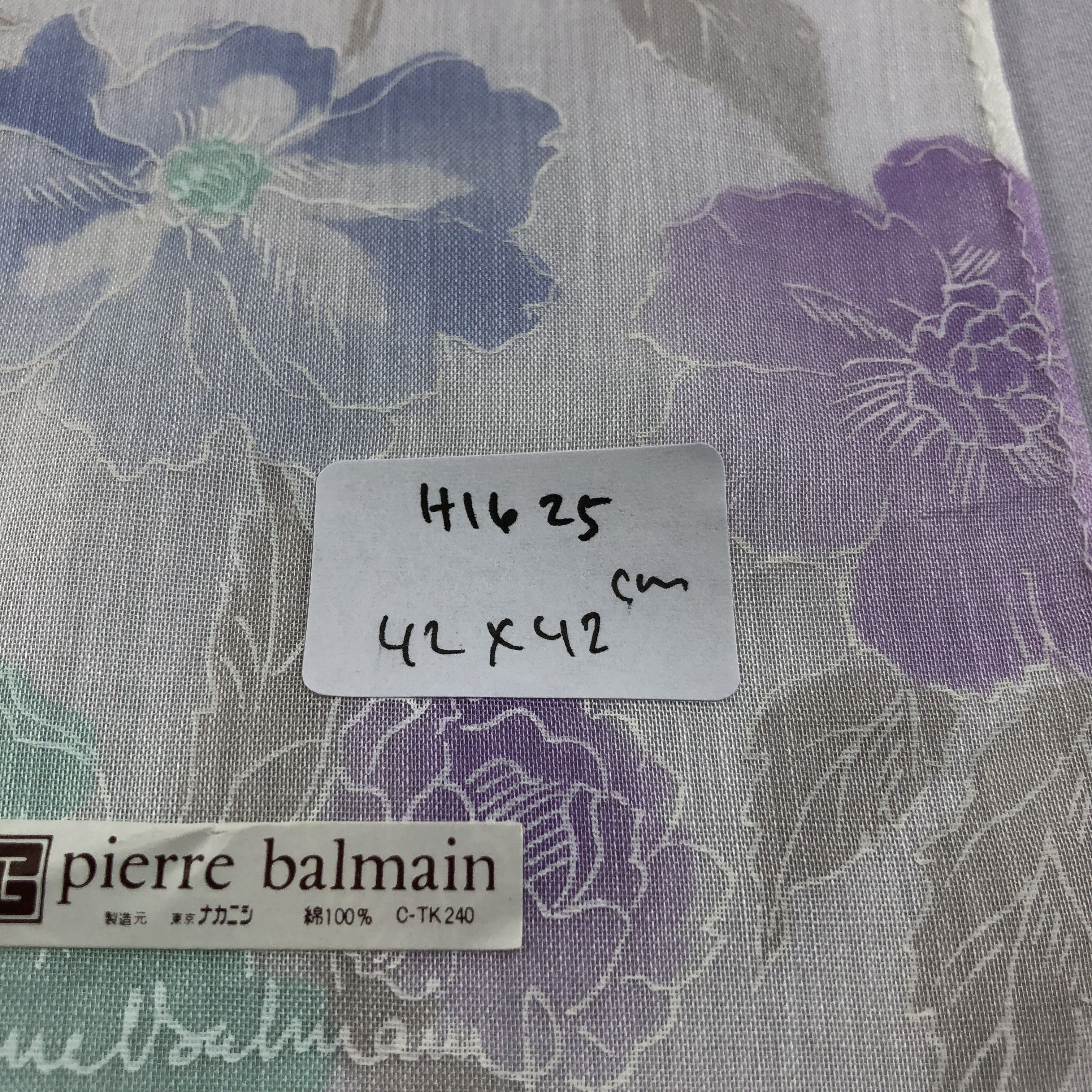 Pierre Balmain Pierre Balmain Handkerchief Neckerchief Bandana H1625 Size ONE SIZE - 5 Thumbnail