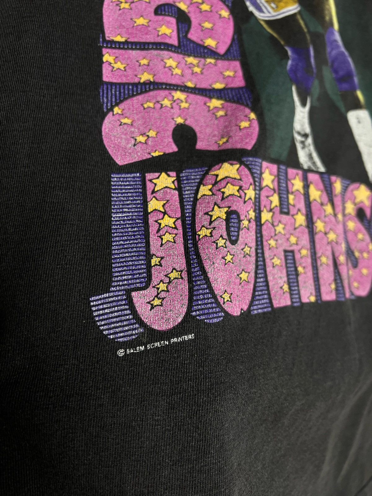 NBA Vintage Magic Johnson Lakers T-Shirt Size US L / EU 52-54 / 3 - 4 Thumbnail