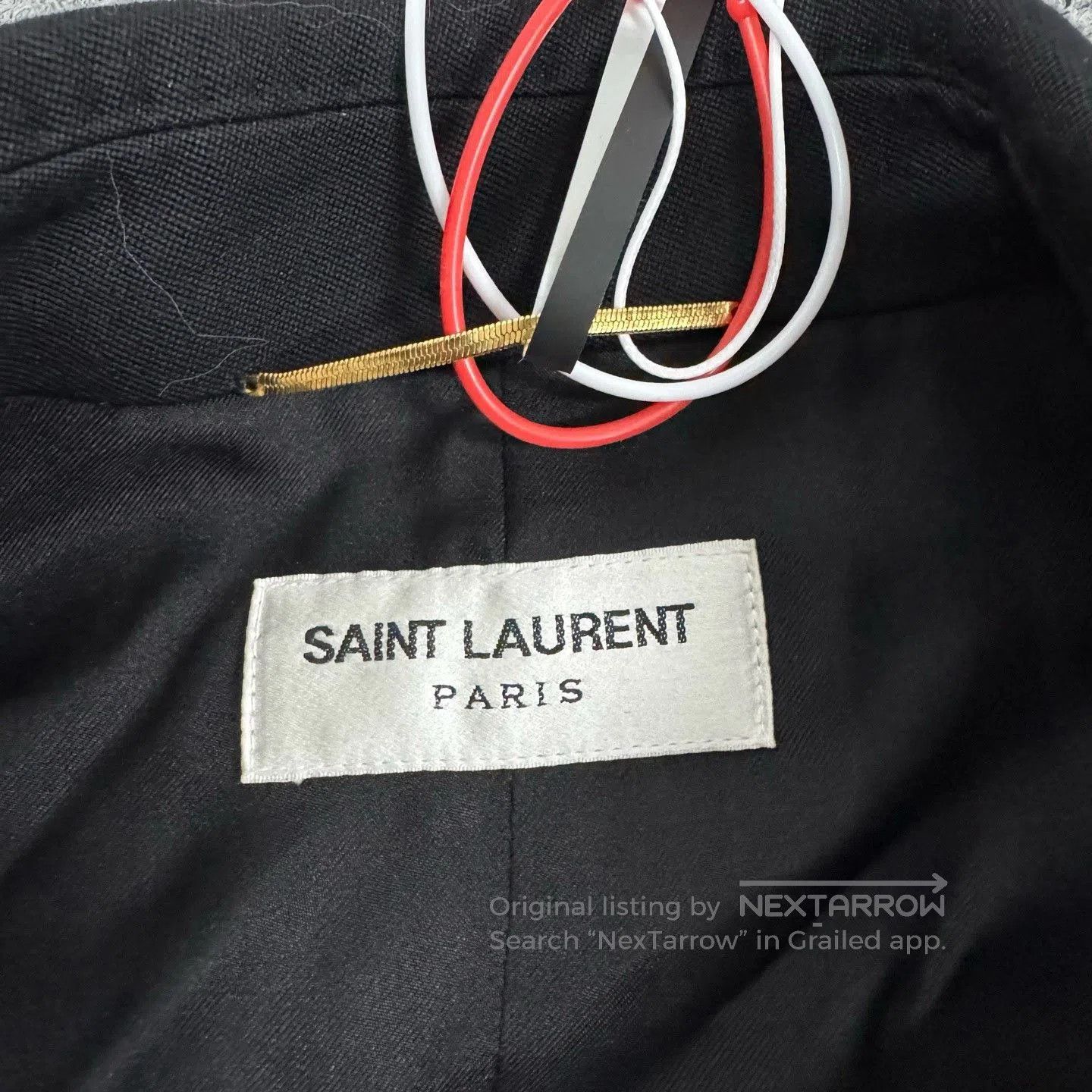 Saint Laurent Paris Saint Laurent Black Double. Size US M / EU 48-50 / 2 - 6 Thumbnail