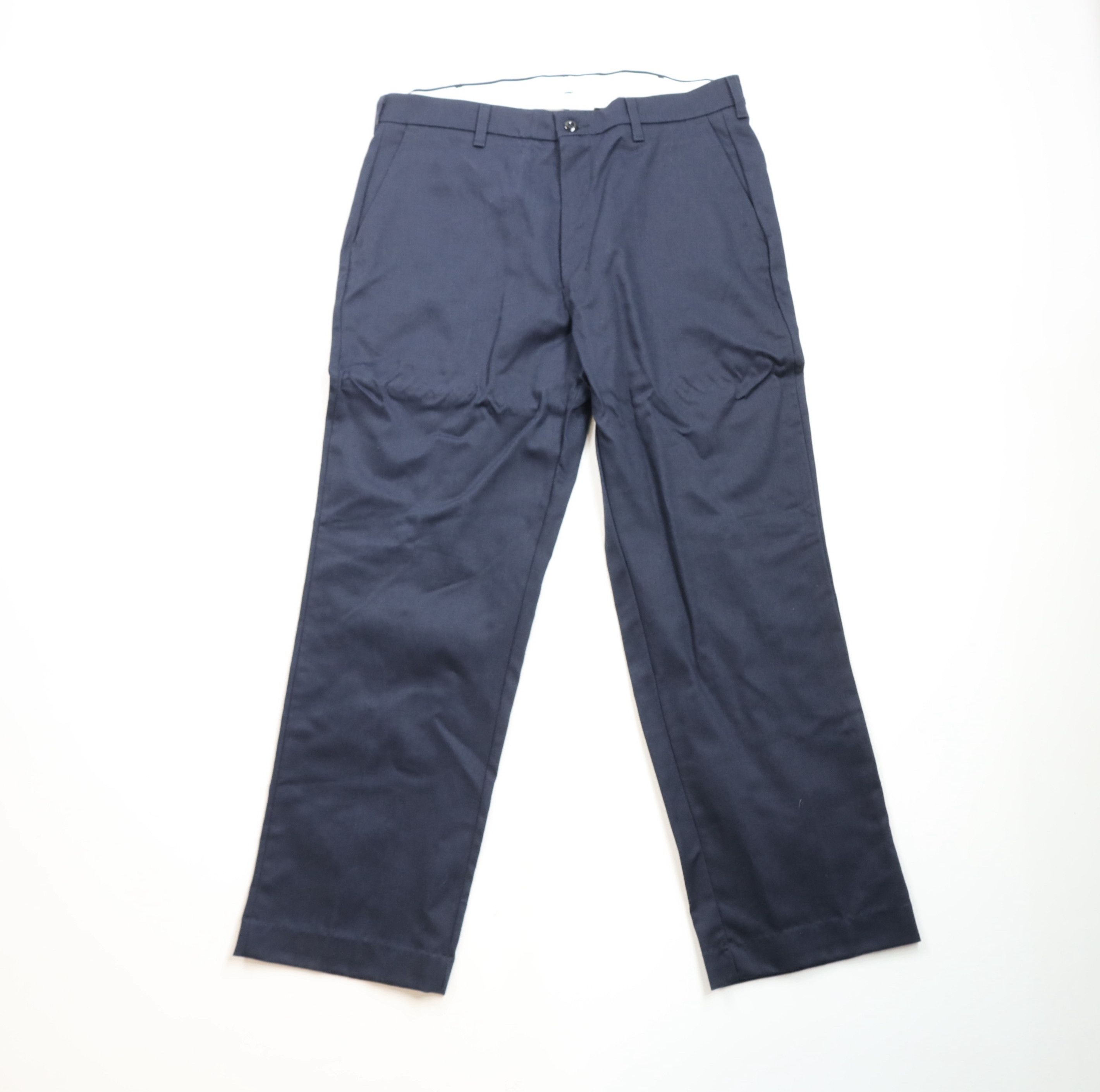 Bulwark × Vintage Deadstock Vintage Bulwark FR Resistant Workwear Pants Blue Size US 36 / EU 52 - 1 Thumbnail