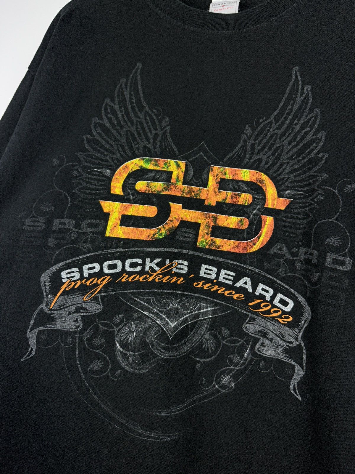 Band Tees × Vintage Vintage 2007 Spock's Beard European Tour T-shirt Size US L / EU 52-54 / 3 - 5 Thumbnail