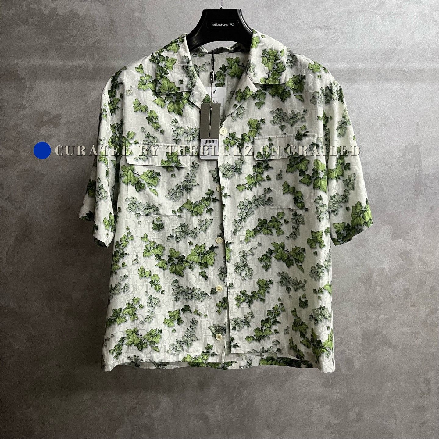 Dior Dior Floral Square Neck Hawaiian Shirt Size S / US 4 / IT 40 - 1 Thumbnail