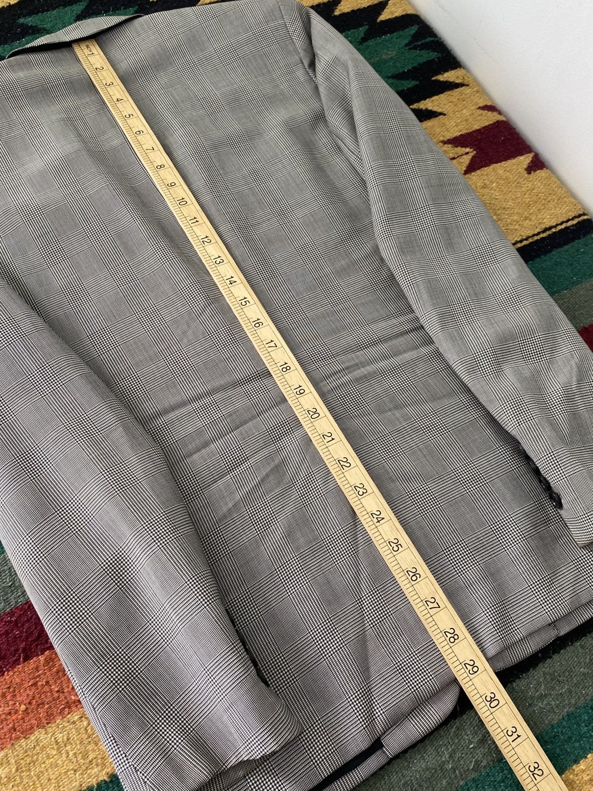 Dior Dior Homme Wool Blazer Check Pattern Tailored Italy 2010s Size 36R - 11 Thumbnail