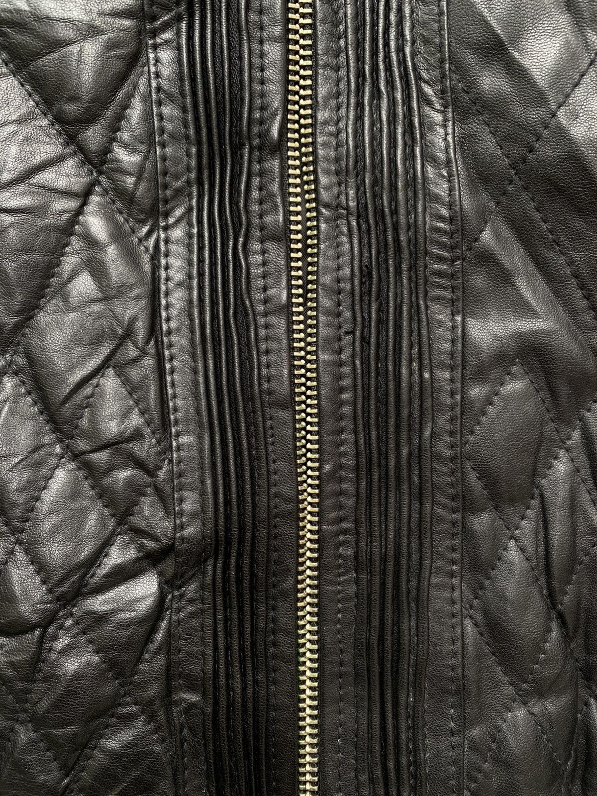 Enchantment 2000s- Enchantment? -Bono Quilted Leather Jacket Size S / US 4 / IT 40 - 11 Thumbnail