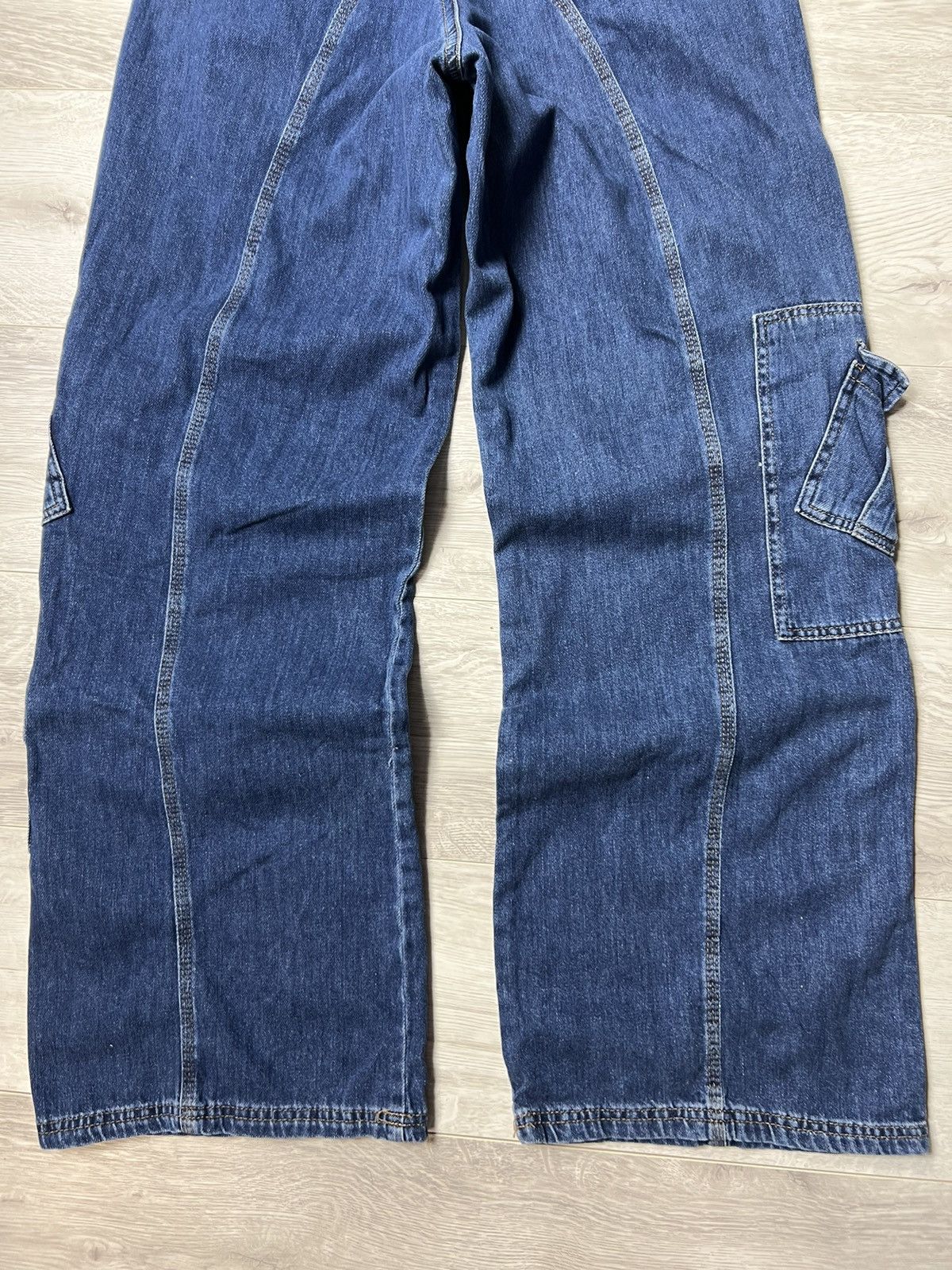 Bdg BDG Multi Pocket Baggy Denim Pants Wide Leg Jeans Size US 34 / EU 50 - 14 Thumbnail