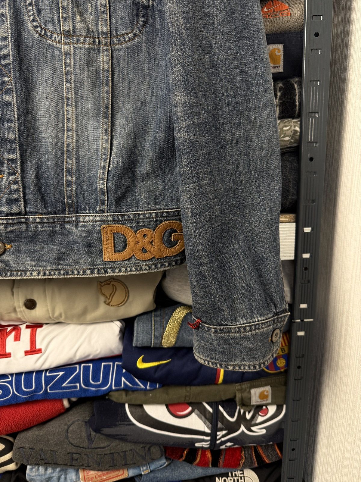 Dolce & Gabbana Vintage Dolce Gabbana Denim Jacket D&G Logo Destrised Y2K Size US L / EU 52-54 / 3 - 6 Thumbnail