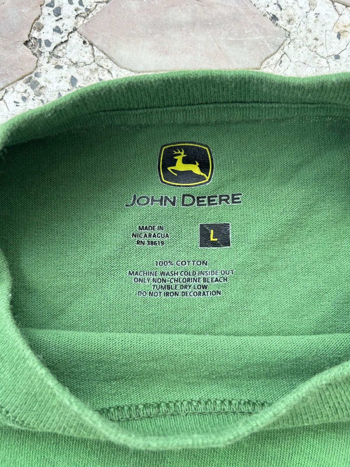 John Deere John Deere Fronthit Green Tee Size US M / EU 48-50 / 2 - 3 Thumbnail