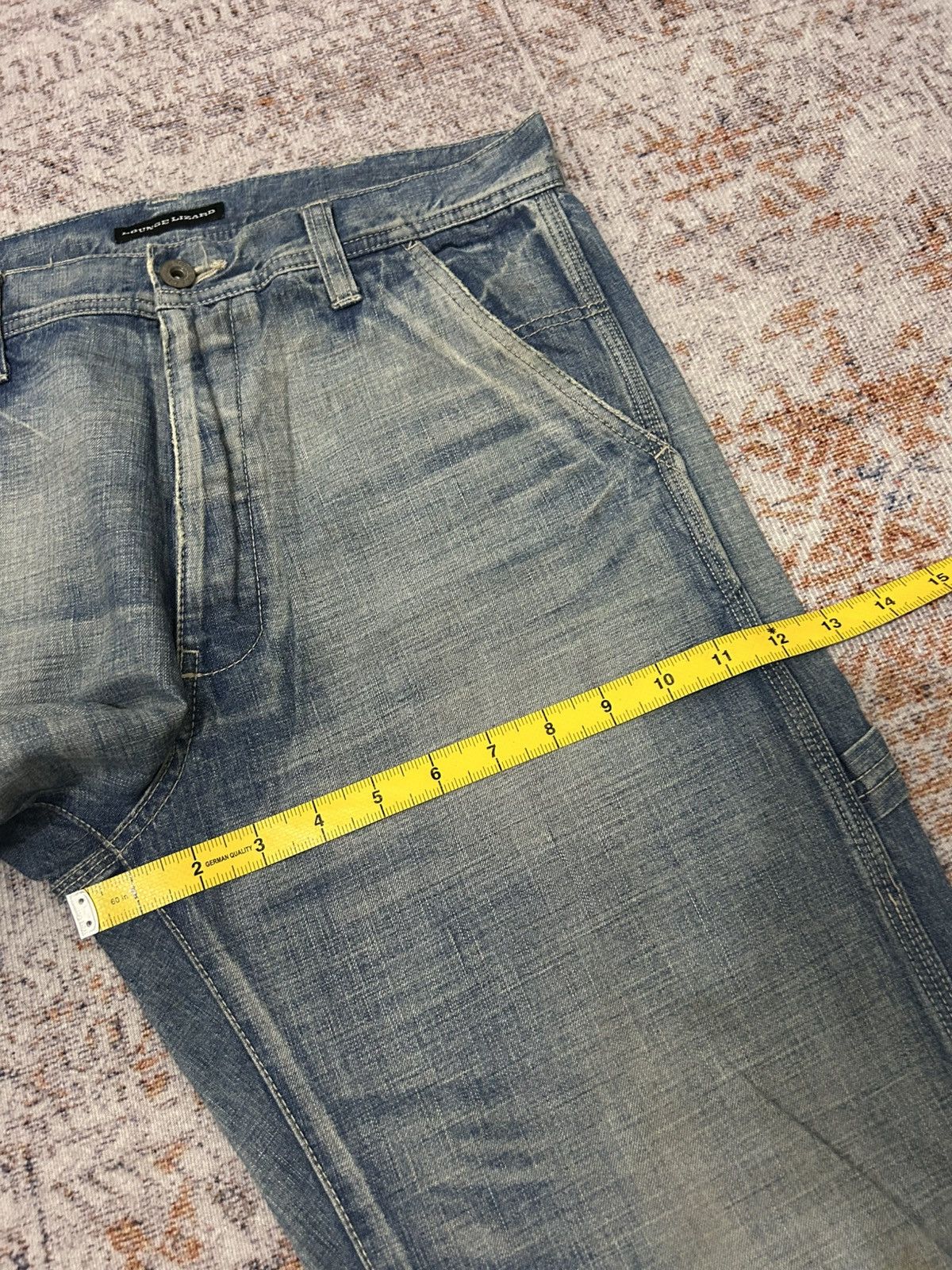Japanese Brand Vintage Lounge Lizard Carpenter Jeans Size US 31 - 17 Thumbnail