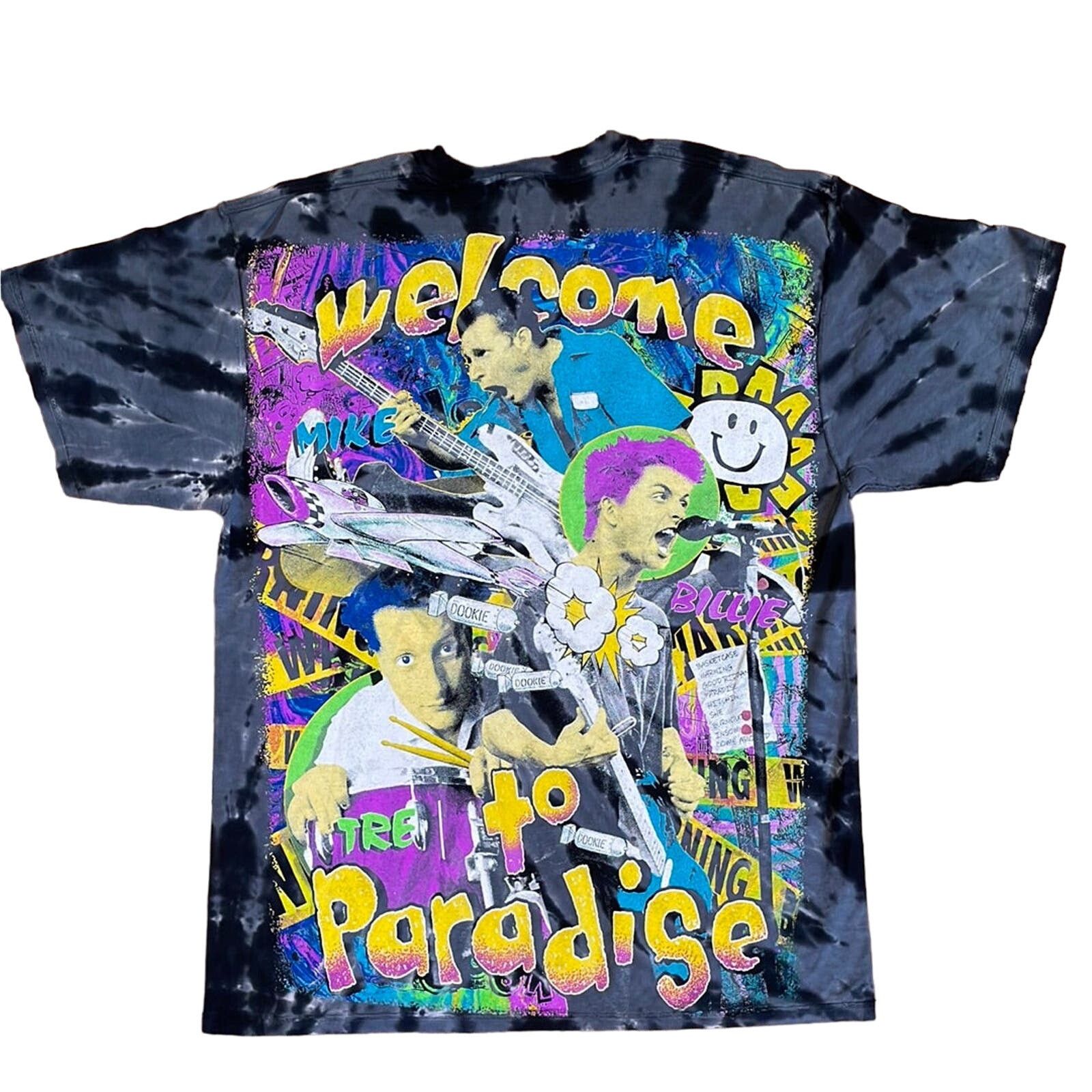 Vintage Bootleg Greenday Paradise Shirt Size US L / EU 52-54 / 3 - 3 Thumbnail