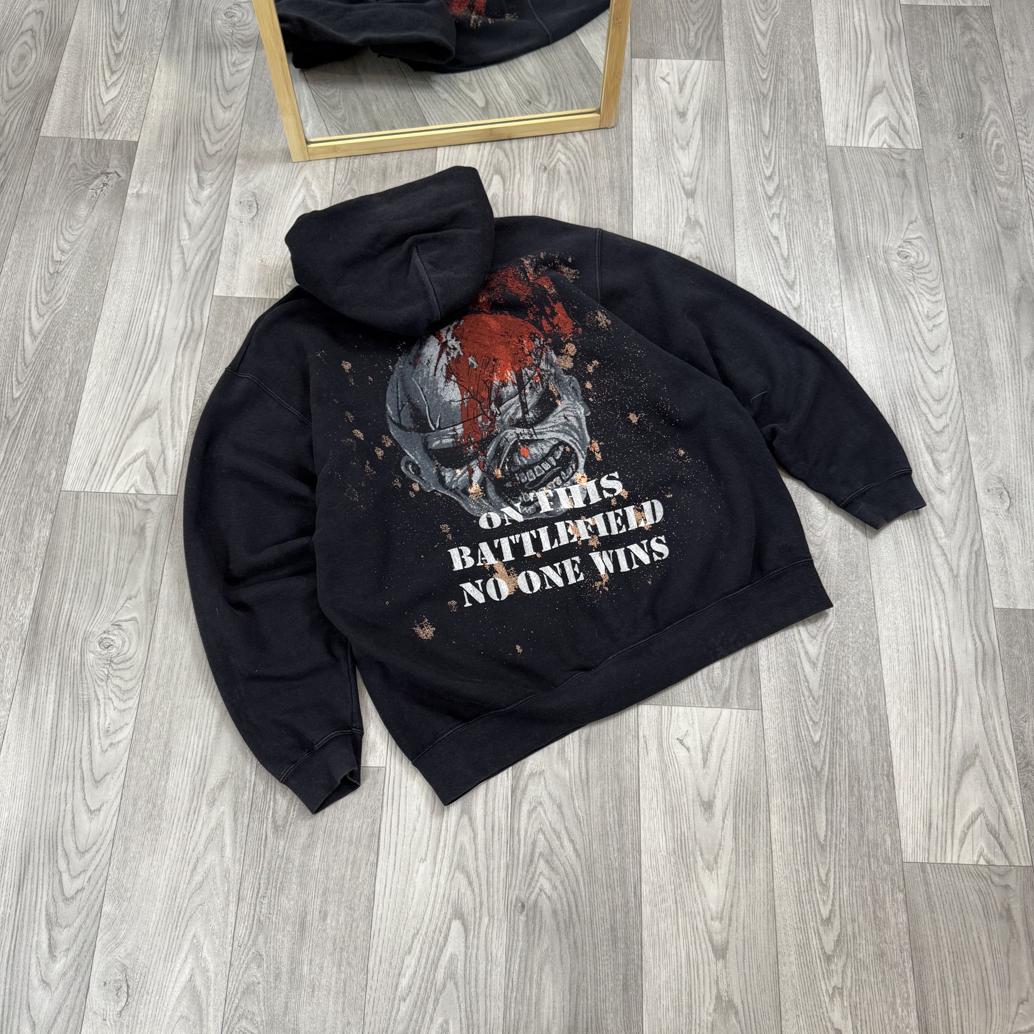 Iron Maiden Vintage Iron Maiden 90s Rock Band Zip Hoodie Hooded Sweat Size US XL / EU 56 / 4 - 4 Thumbnail