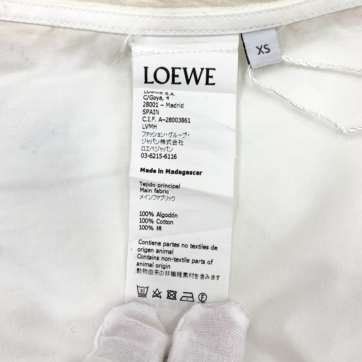 Loewe Loewe All-over Logo Printed Long Sleeve Shirt Dress K26WX Size XS / US 0-2 / IT 36-38 - 6 Thumbnail