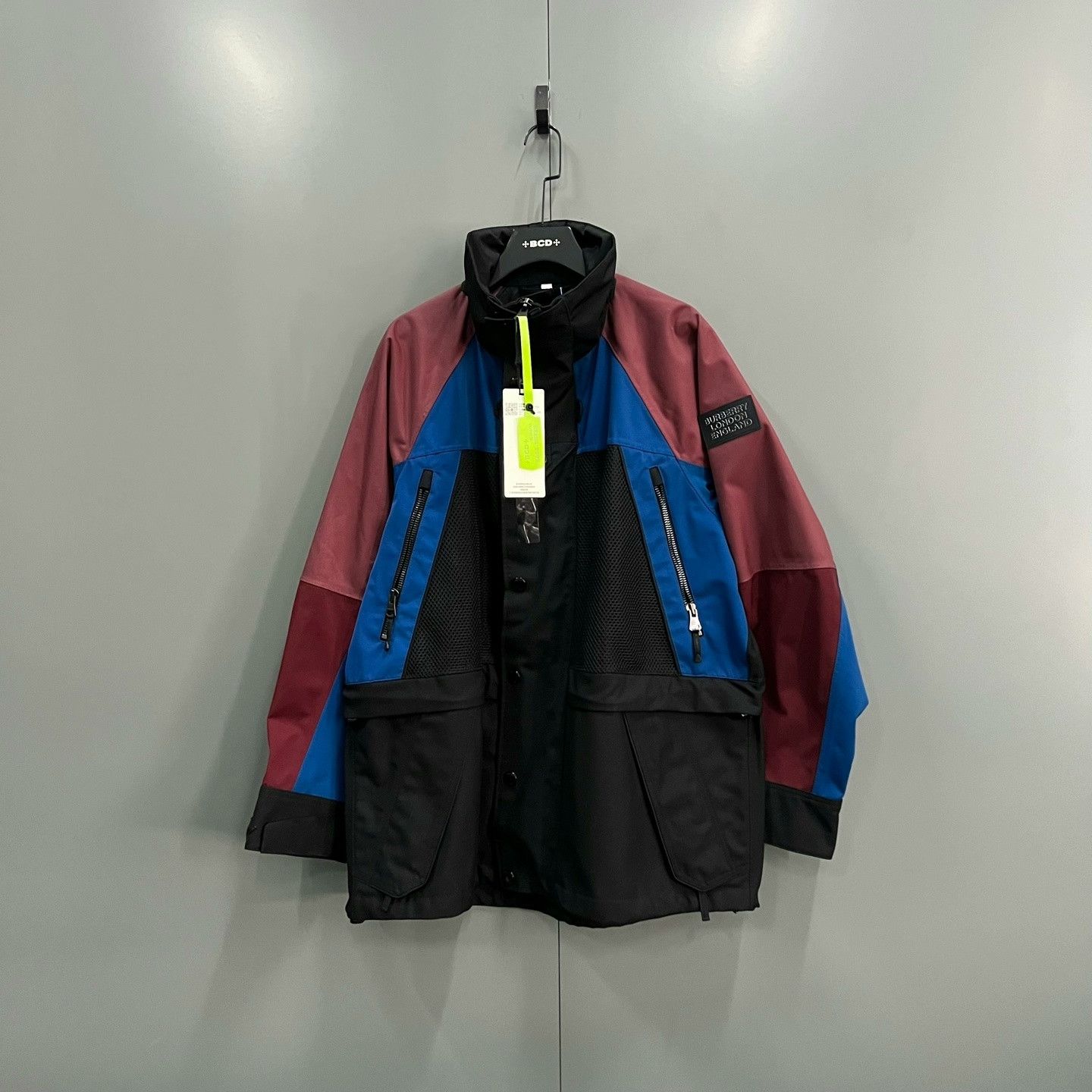 Burberry Burberry Colorblock Hooded Jacket Size US L / EU 52-54 / 3 - 1 Thumbnail