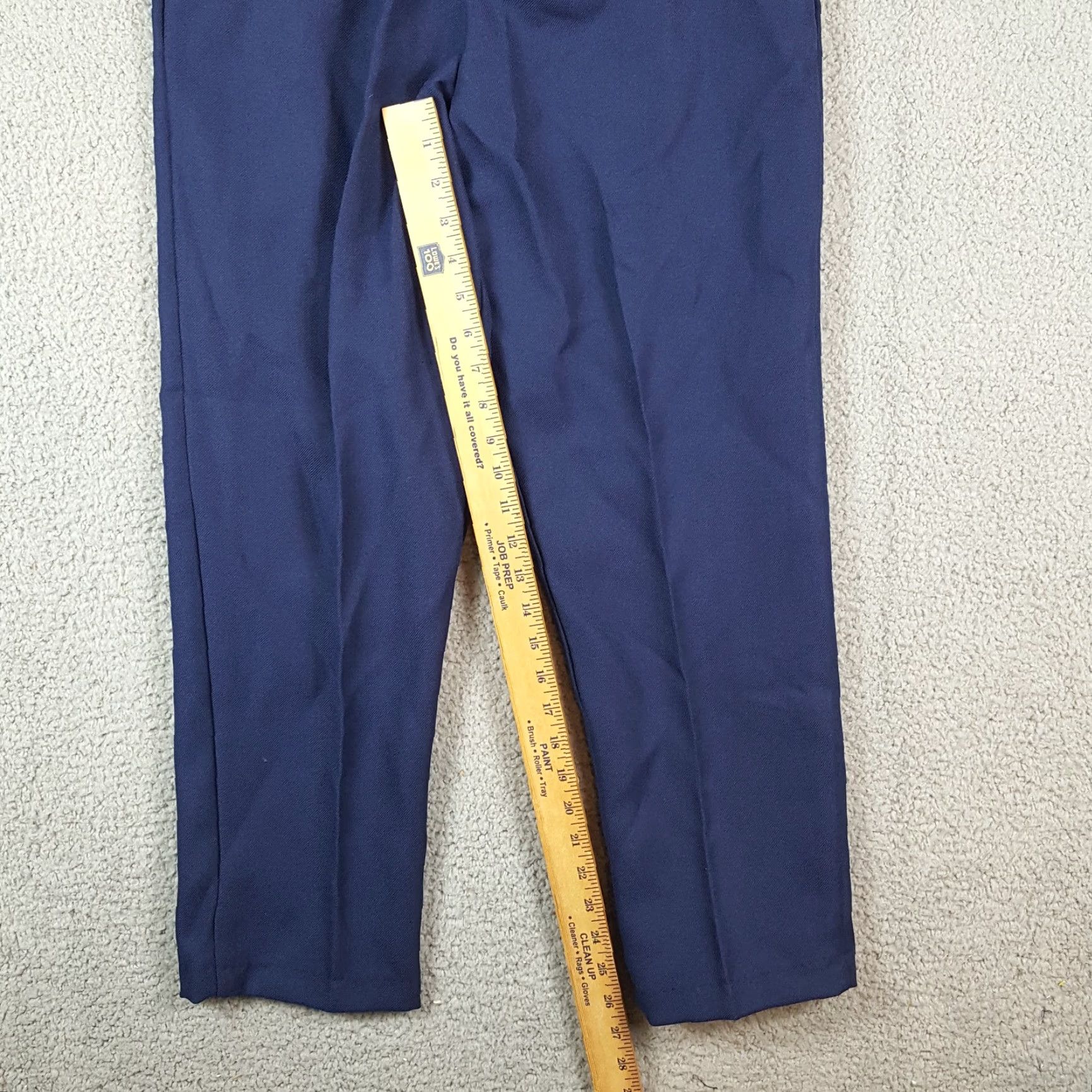 Vintage VINTAGE Separate Issue Dress Pants Women 100% Polyester 80s 90s 00s Blue Size 10 USA Made Stretch Waist Tapered Leg Dress Pants Womens Regular Size 32" / US 10 / IT 46 - 4 Thumbnail