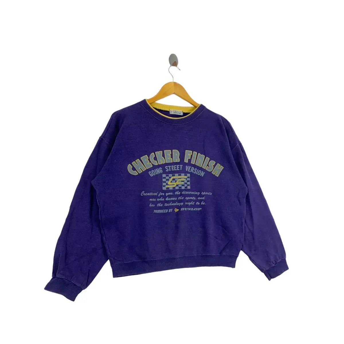 Dunlop DUNLOP CHECKER FINISH Going Street Version Print Racing Size US XL / EU 56 / 4 - 4 Thumbnail