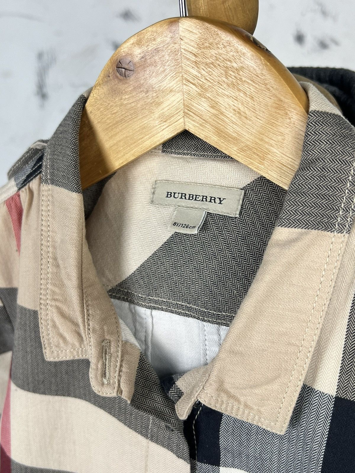 Burberry Burberry Kids Nova Check Shirt Jacket Size 8Y / 128cm Size XXS / US 00 / IT 34 - 6 Thumbnail