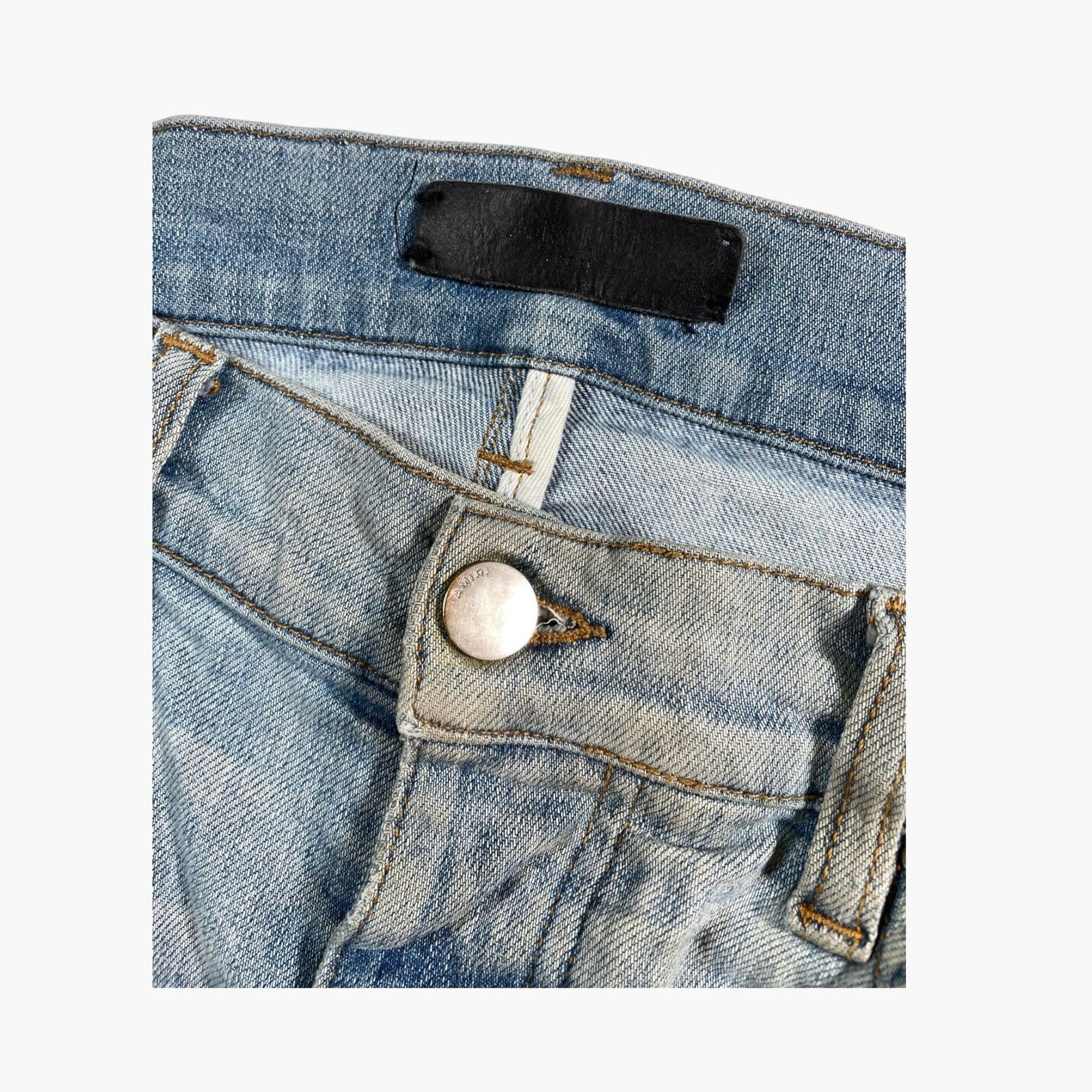 Ksubi Ksubi Black Wash Distressed Jeans Size US 30 / EU 46 - 5 Thumbnail