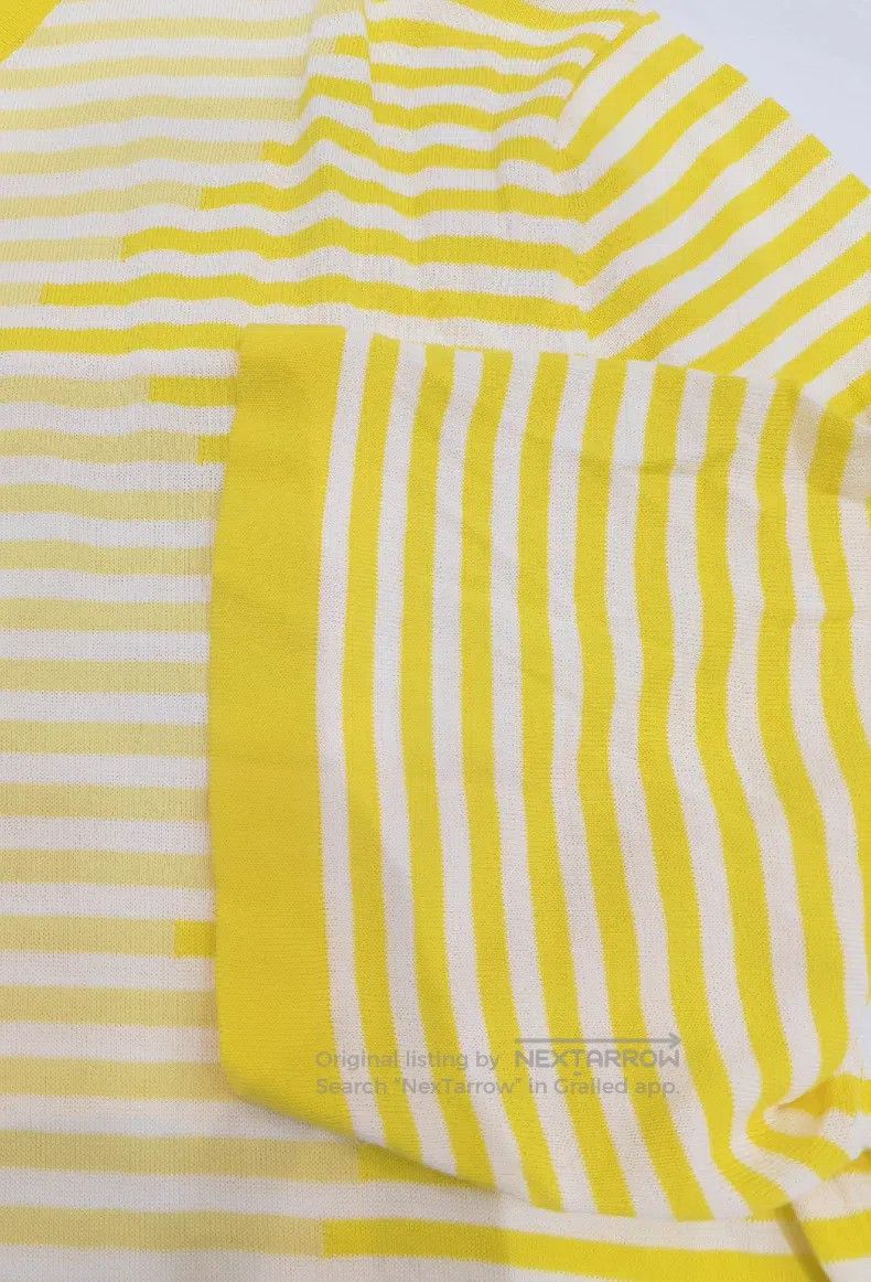 Hermes Hermes Striped Knit Short Sleeve Size M / US 6-8 / IT 42-44 - 7 Thumbnail