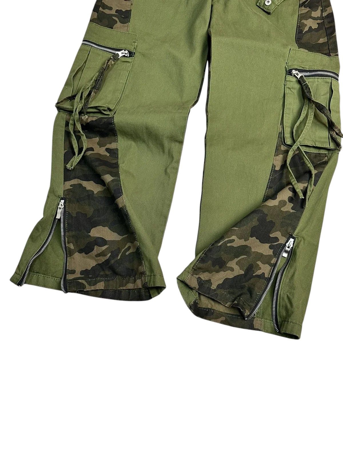 GOA Vintage LGB GOA Flare Military Cargo Pants Ifsixwasnine Size US 32 / EU 48 - 7 Thumbnail