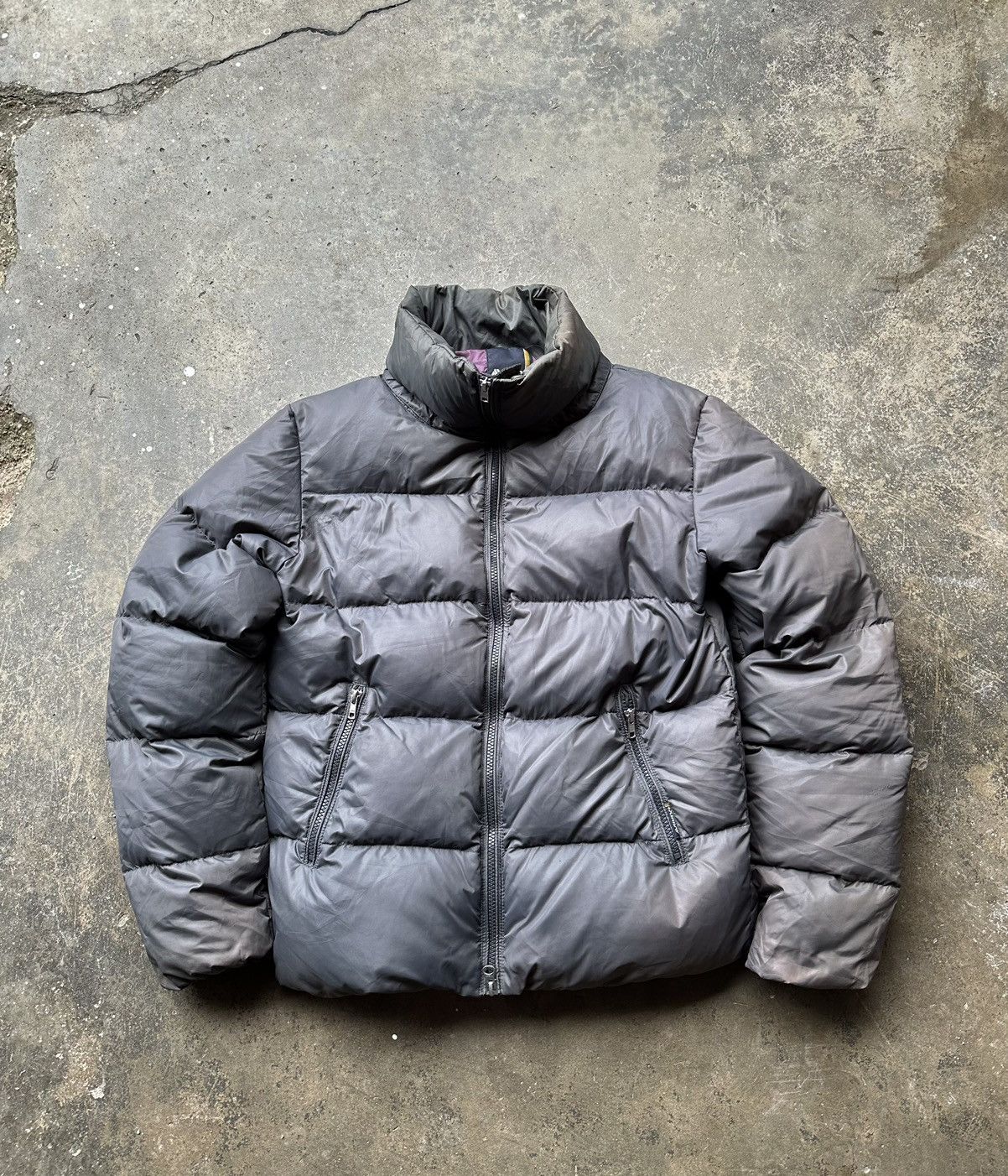 Avirex 👹Vintage Faded Avirex Bubble Puffer Jacket Size US M / EU 48-50 / 2 - 2 Thumbnail
