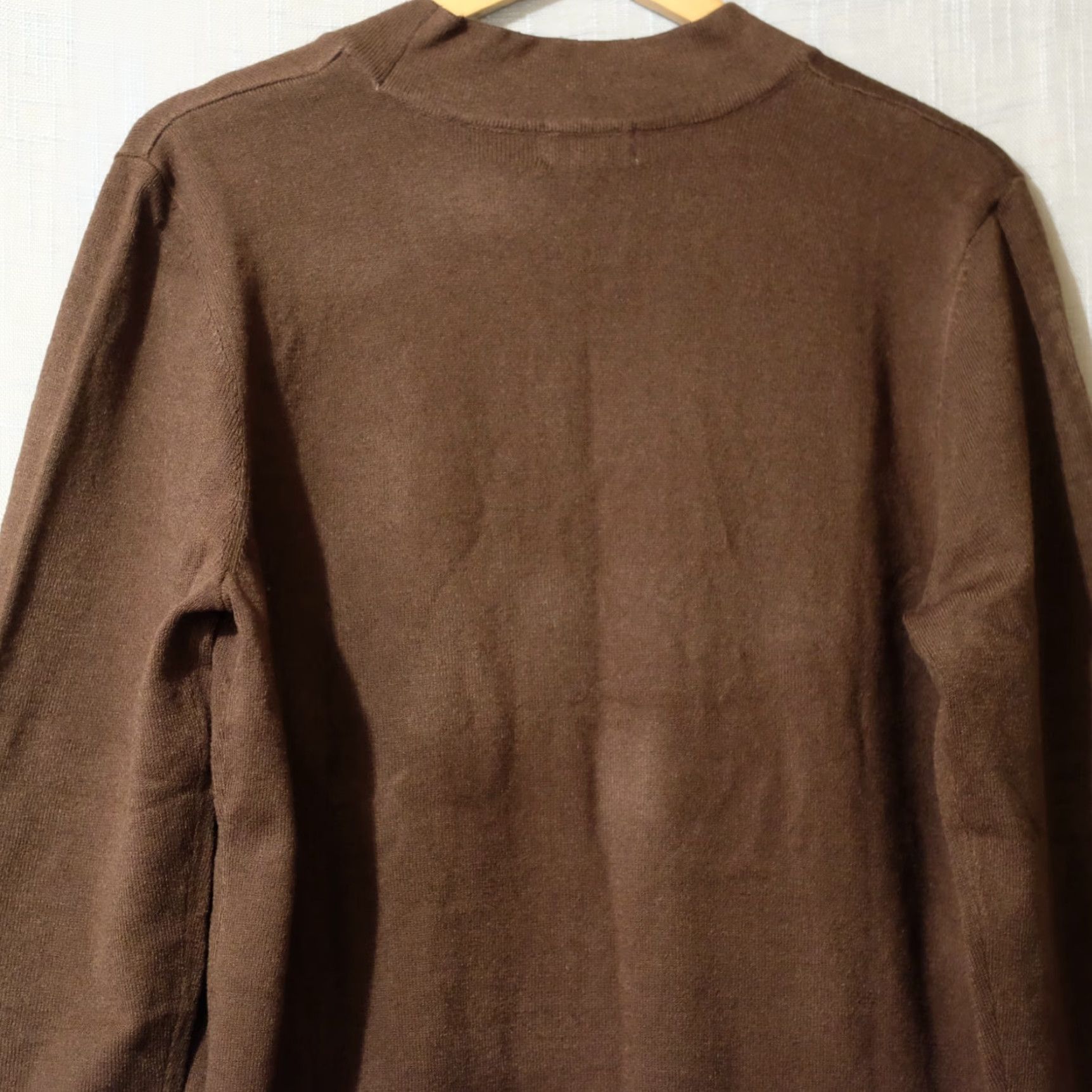 JM Collection Nwot! JM Collection Brown Open Front Cardigan Women’s L #H78-2 Size L / US 10 / IT 46 - 6 Thumbnail