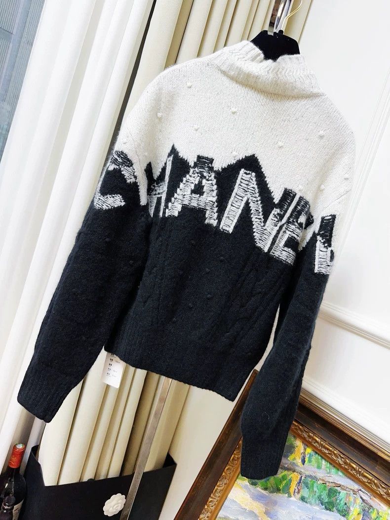 Chanel Chanel 21N Coco Neige Knit Sweater Size M / US 6-8 / IT 42-44 - 2 Thumbnail