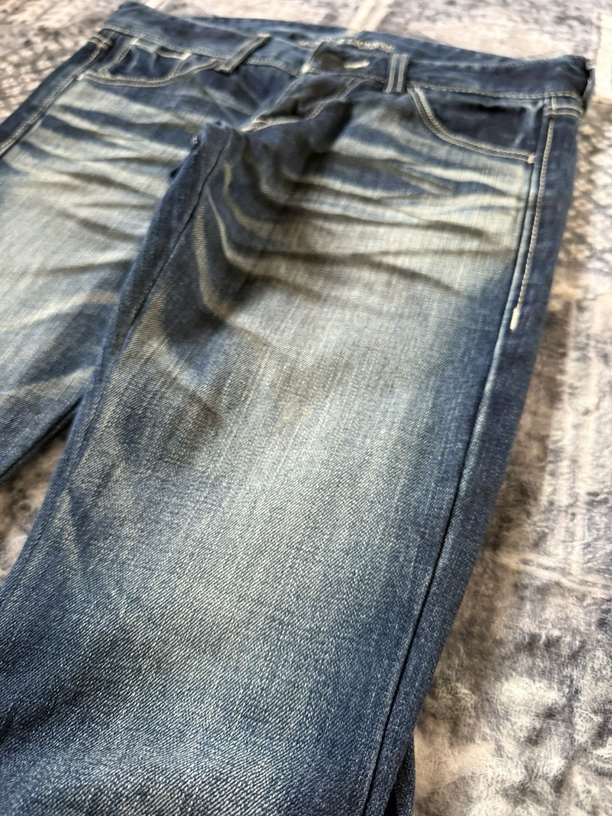 Hysteric Glamour Murder License Japan Tornado Stacked Skinny Jeans Size US 28 / EU 44 - 10 Thumbnail