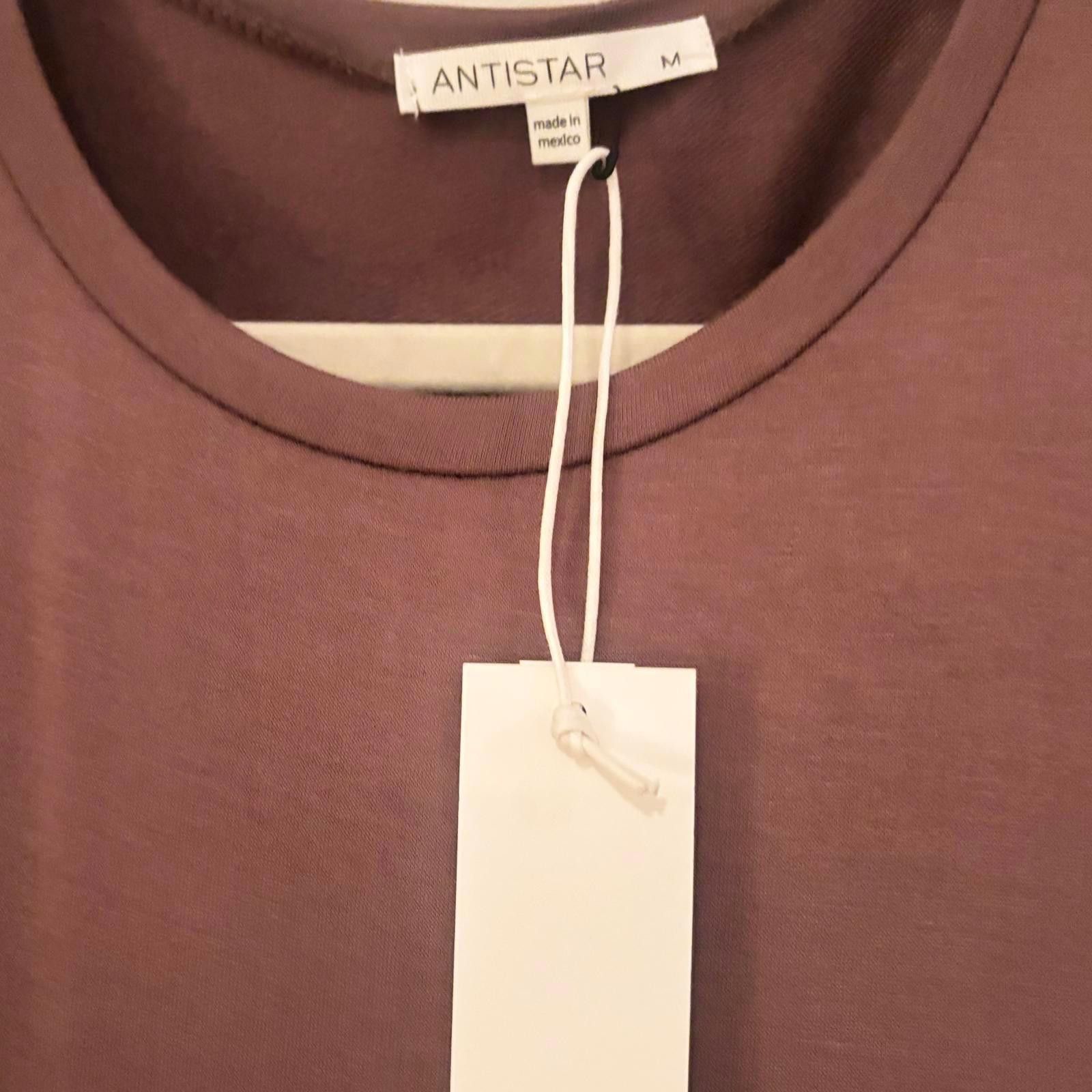 Hex Antistyle Sleeveless Mauve Casual Dress with Side Ruching Size M / US 6-8 / IT 42-44 - 4 Thumbnail