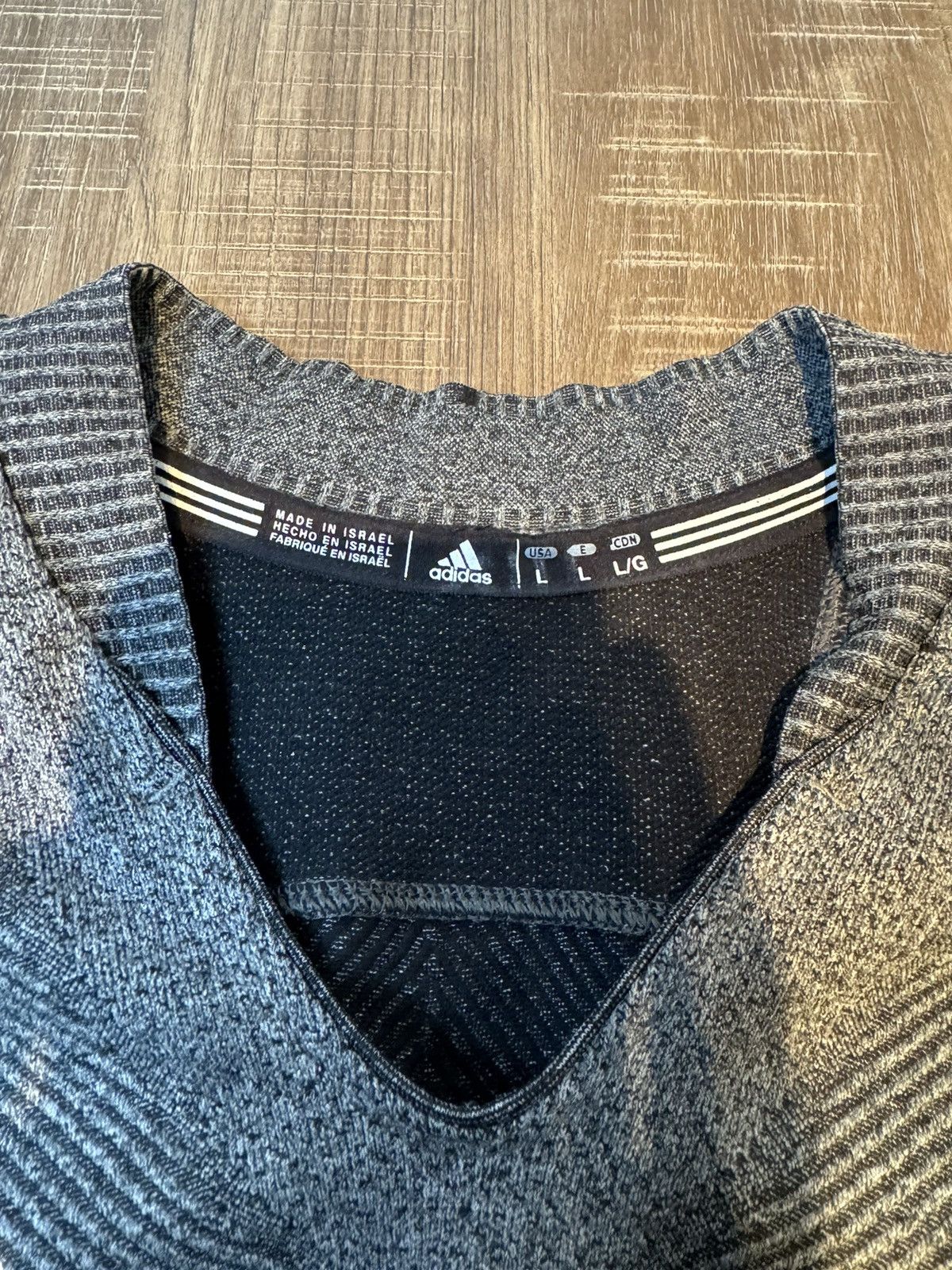 Adidas Adidas sample #14 Football Jersey grey NEW Men’s large Size US L / EU 52-54 / 3 - 6 Thumbnail