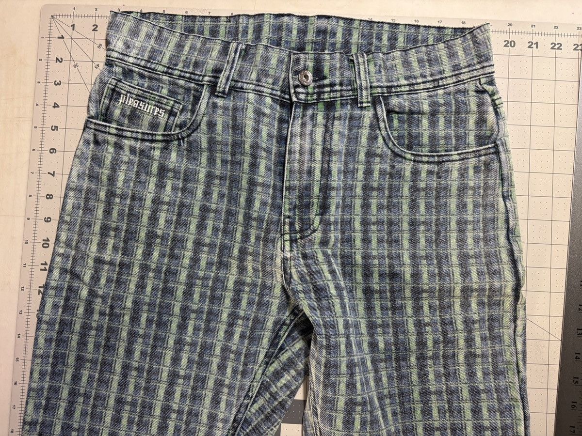 Pleasures Printed grid jeans Size US 30 / EU 46 - 2 Thumbnail