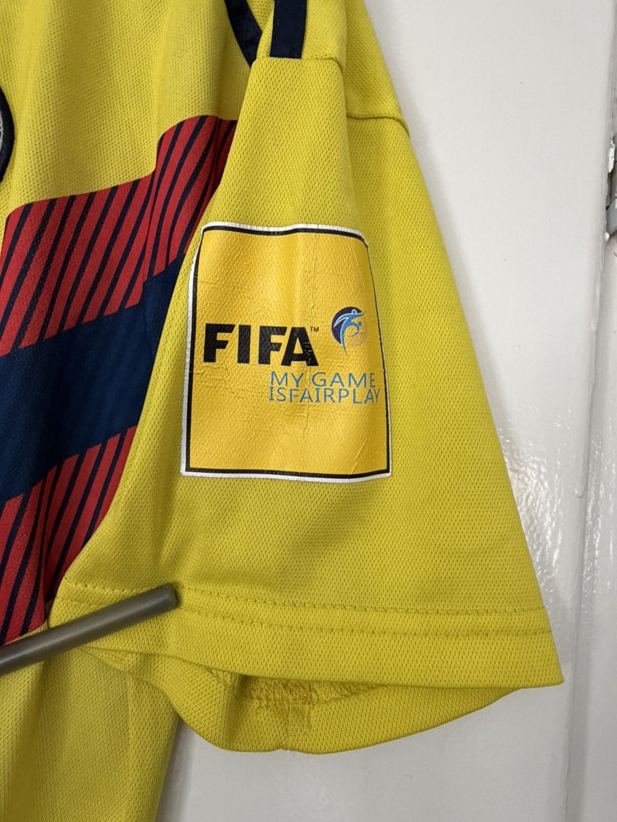 Adidas ADIDAS COLOMBIA NATIONAL TEAM 2018-19 JERSEY FIFA WORLD CUP Size US L / EU 52-54 / 3 - 7 Thumbnail