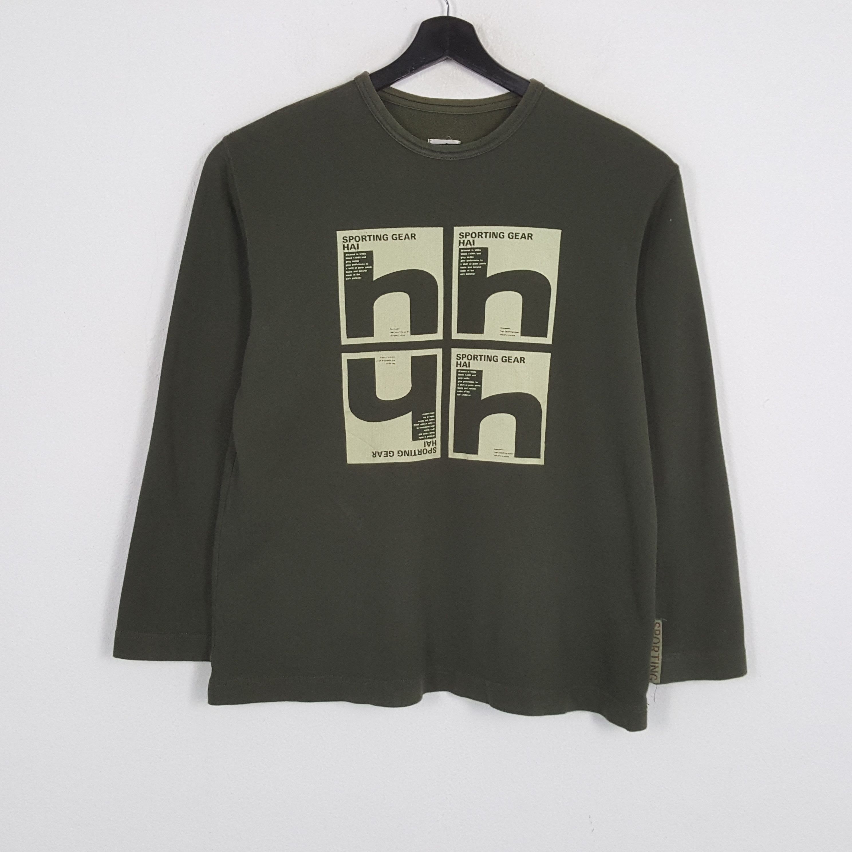 Hai Sporting Gear × Issey Miyake × Vintage HAI SPORTING GEAR Japanese Designer ISSEY MIYAKE Tshirt Size US L / EU 52-54 / 3 - 1 Thumbnail