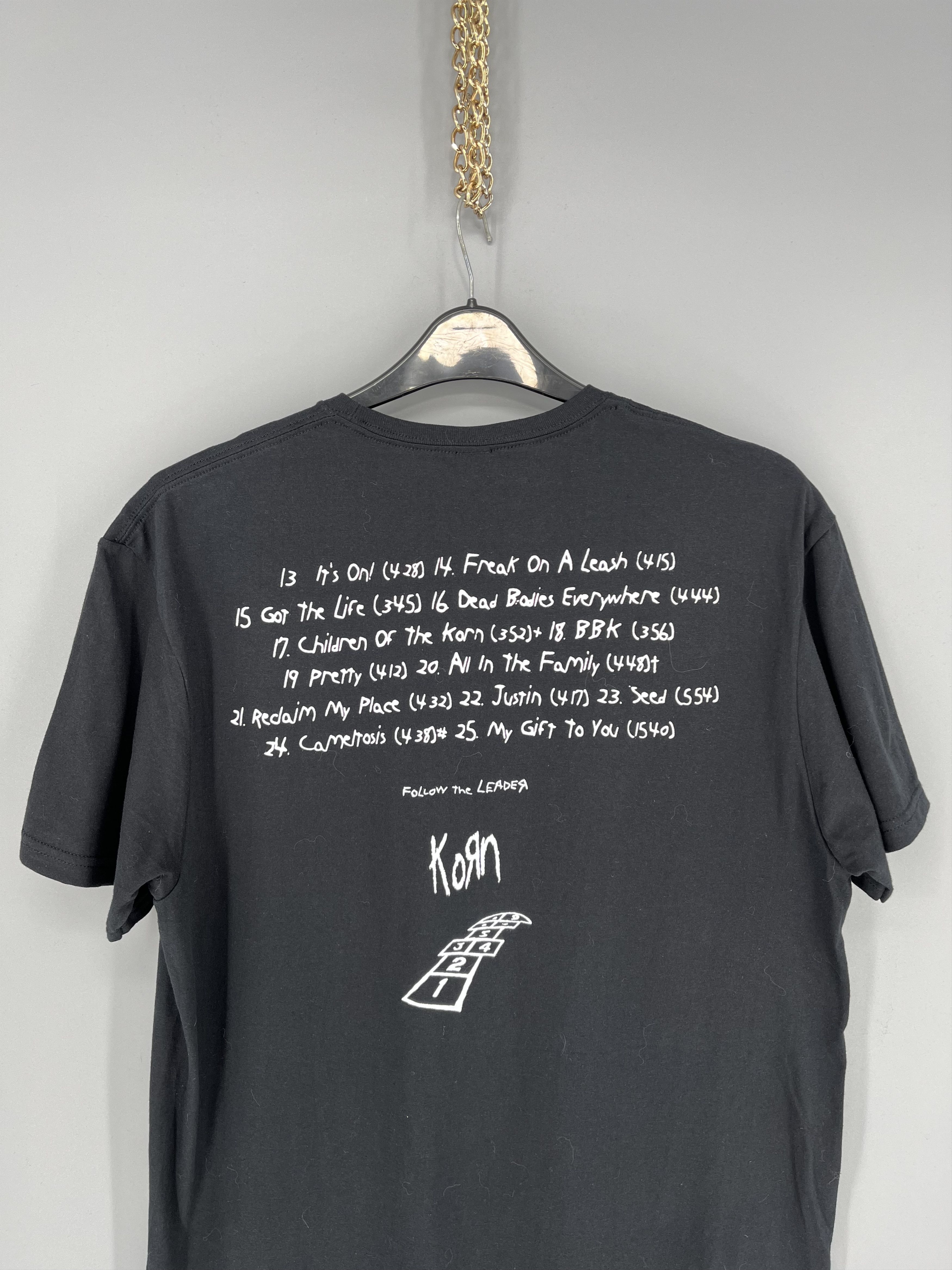 Band Tees Vintage Y2K KORN Band Tour Rock T-shirt Streetwear 90s Style Size US L / EU 52-54 / 3 - 10 Thumbnail