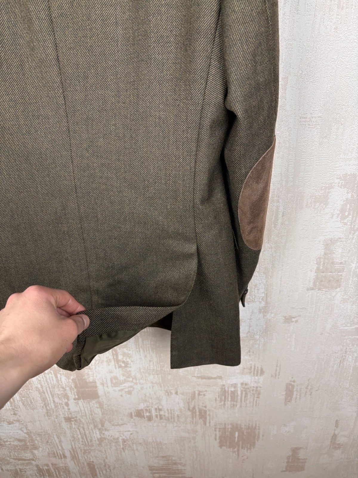 Canali Vintage CANALI Wool Blazer Elbow Pads Size 48R ( 38R US) Size 48R - 21 Thumbnail