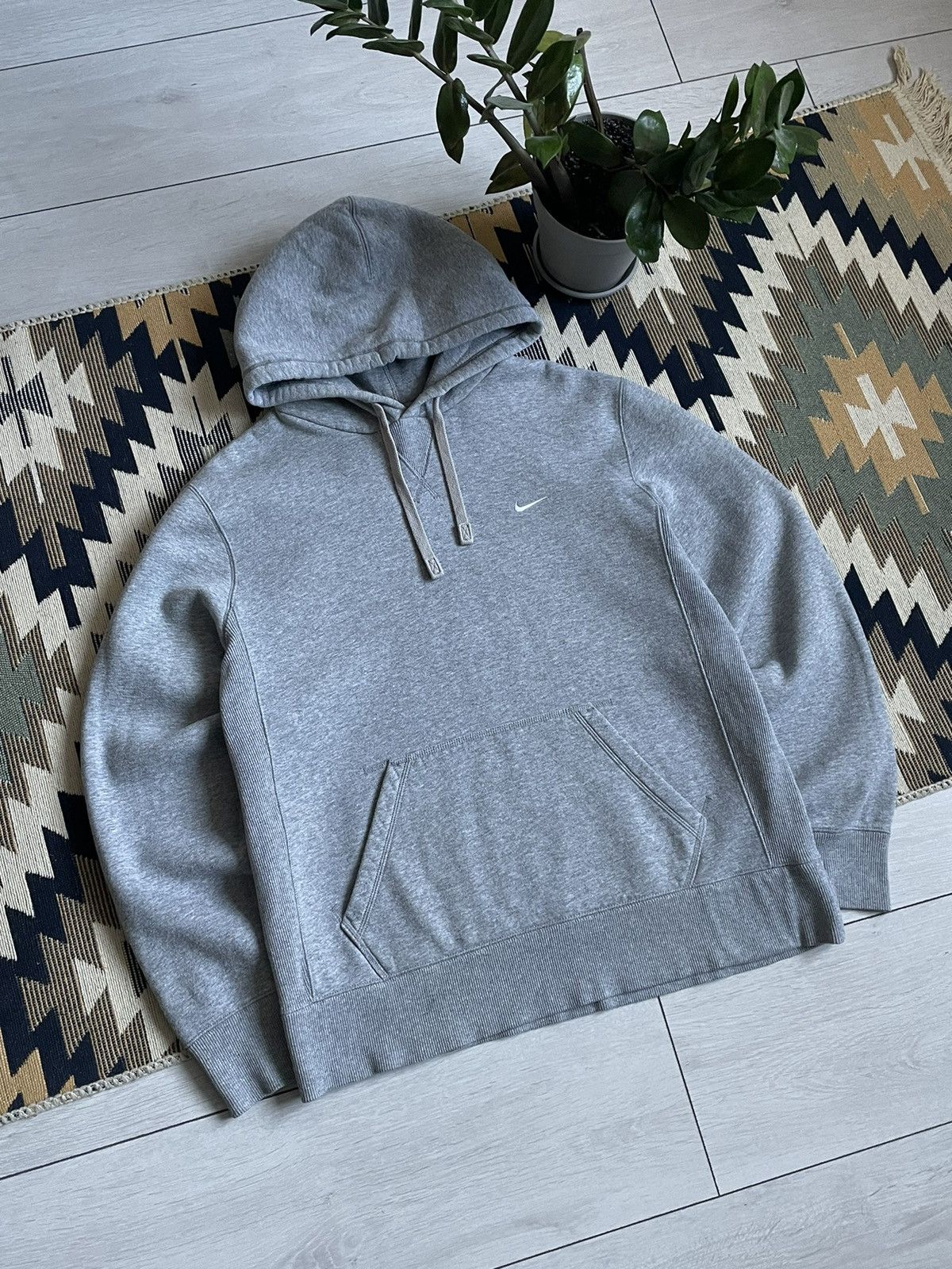 Nike Nike Vintage Basic Logo Swoosh Hoodie Size US M / EU 48-50 / 2 - 2 Thumbnail