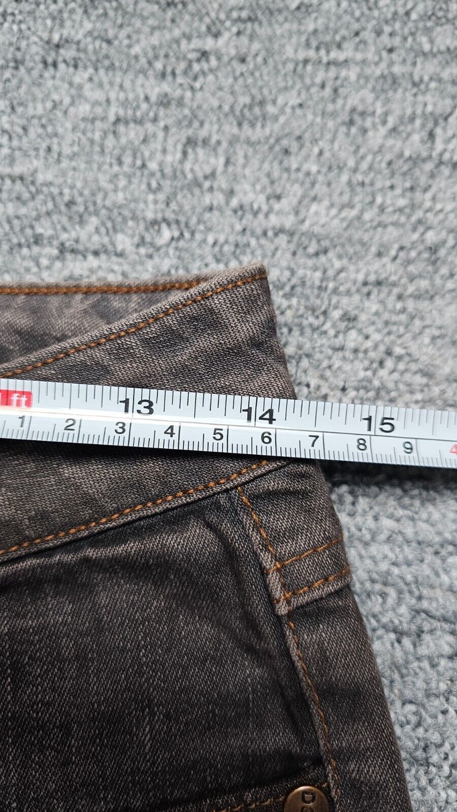 Dolce & Gabbana Vintage Y2K Dolce&Gabbana Gemstone Bell Bottom Jeans 28 Size 28" / US 6 / IT 42 - 17 Thumbnail