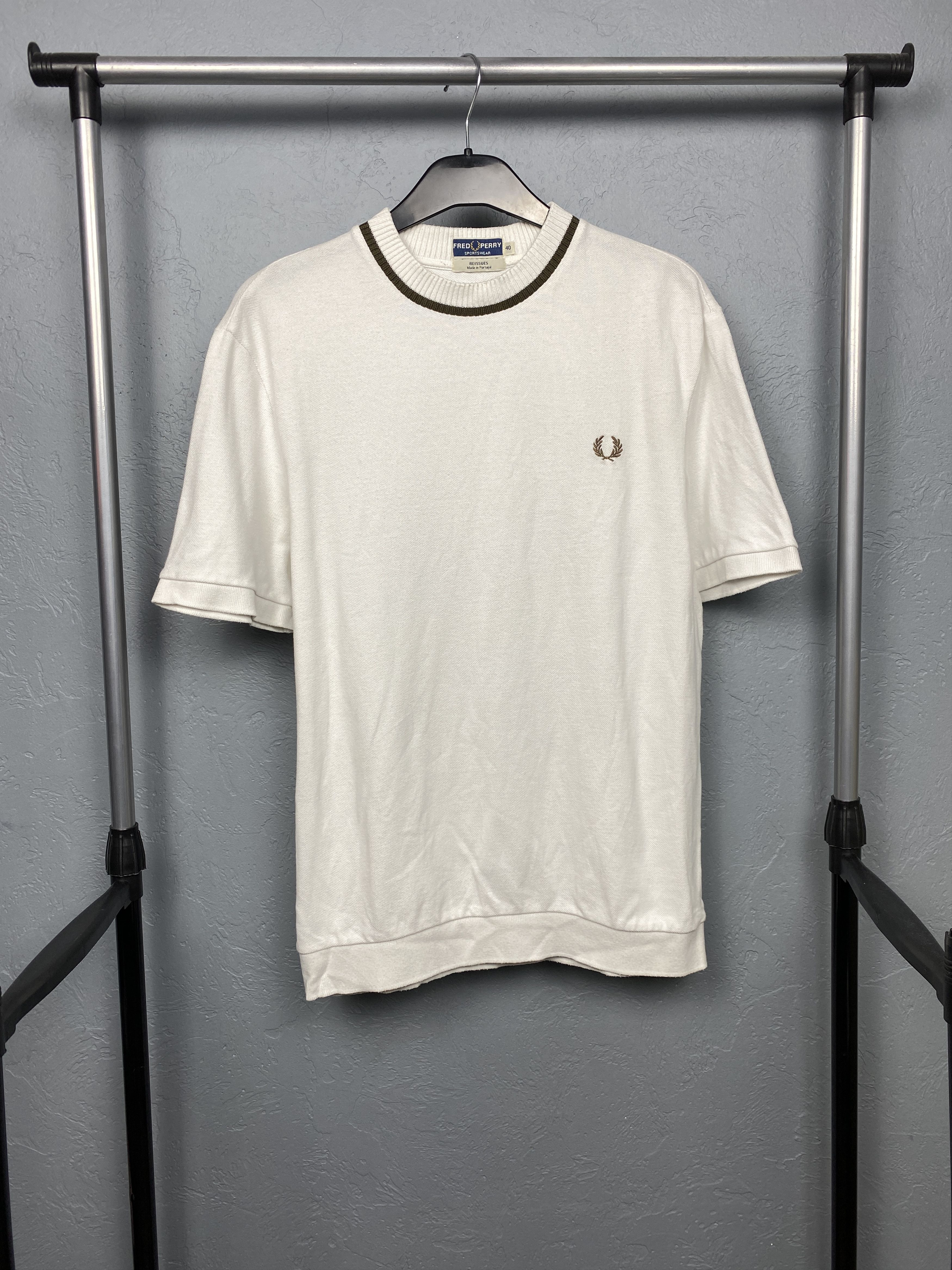 Fred Perry Fred Perry 90s Vintage Mens Crew Neck T-Shirt Size US M / EU 48-50 / 2 - 1 Thumbnail