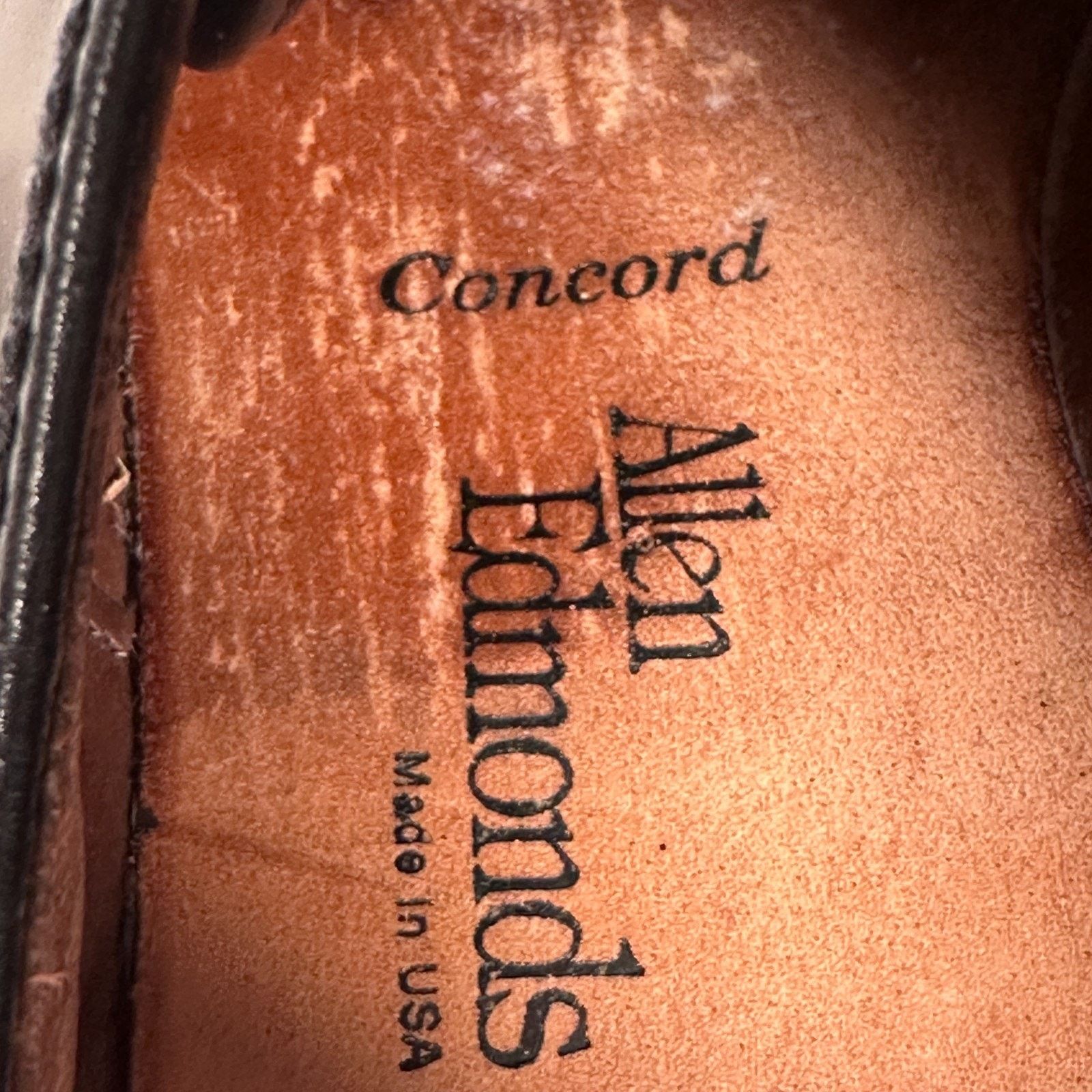 Allen Edmonds Allen Edmonds Concord Dress Shoes Men 10.5 A Black Leather Size US 10.5 / EU 43-44 - 7 Thumbnail