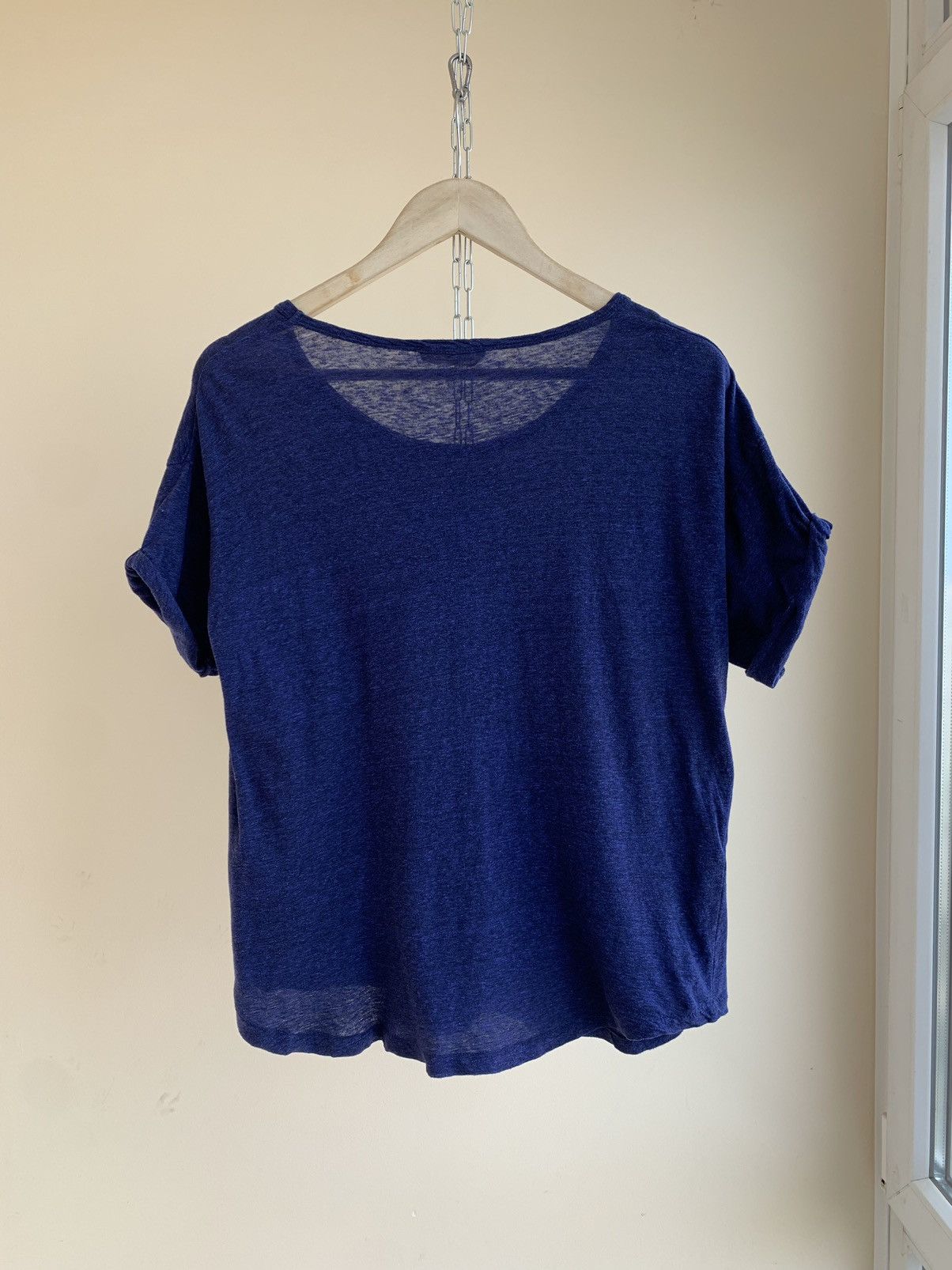 Isabel Marant Etoile Isabel Marant Etoile Linen Basic T-Shirt Vintage 2000s Size M / US 6-8 / IT 42-44 - 2 Thumbnail