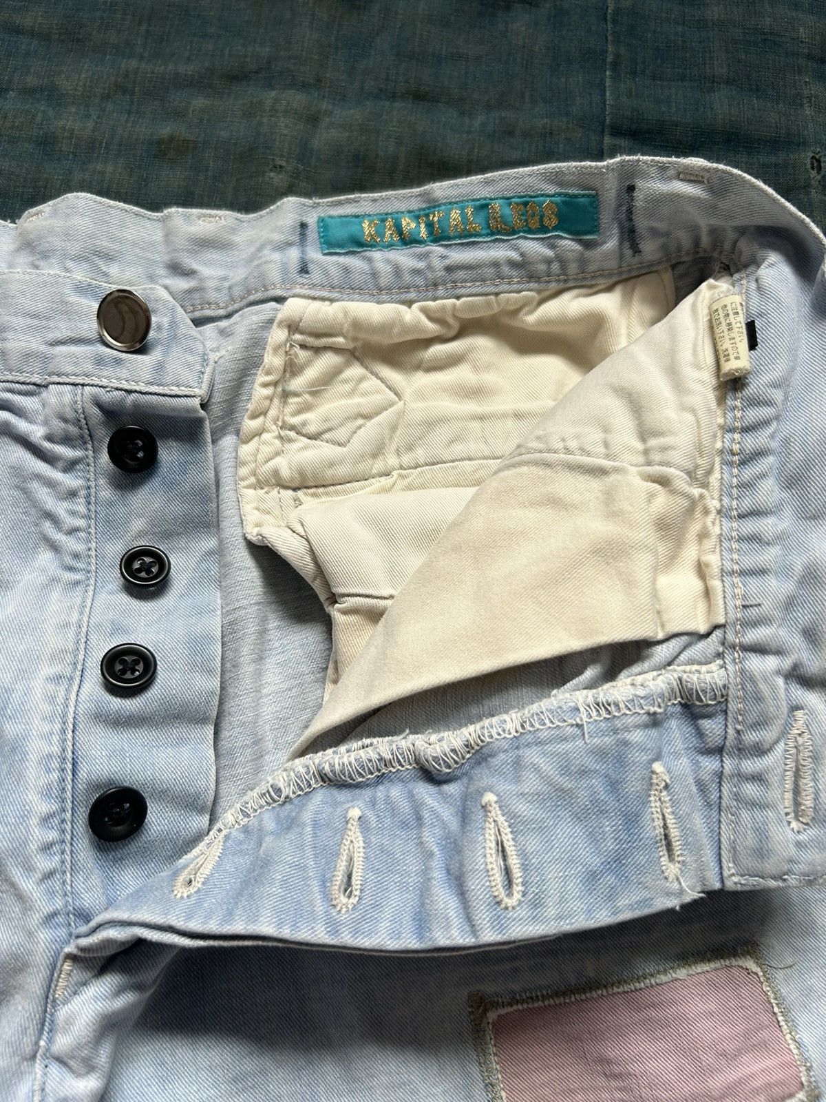 Japanese Brand × Kapital Kapital Legs Kountry Painted Very Rare Short Pants Size US 31 - 11 Thumbnail