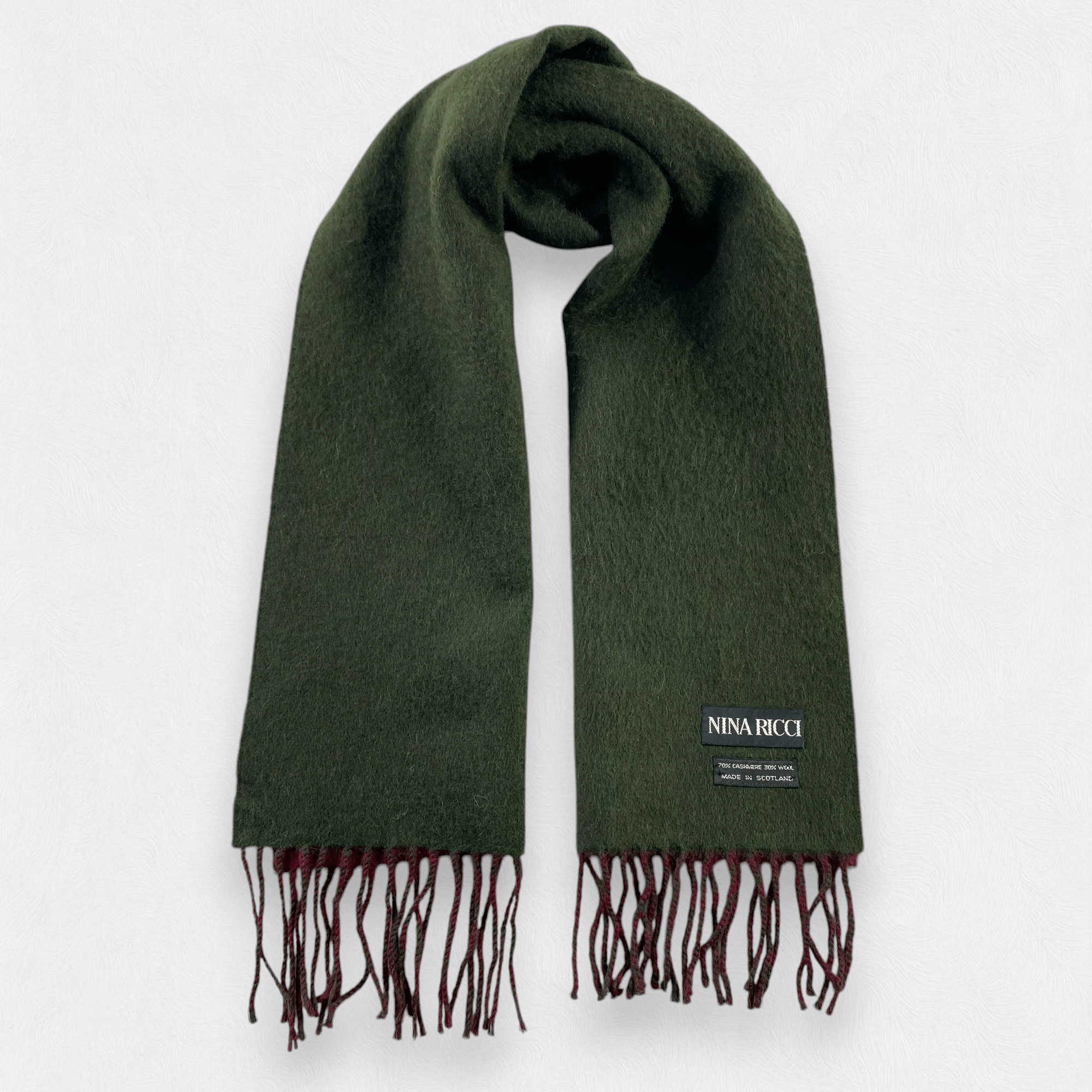 Nina Ricci Nina Ricci Scarf Neck Wrap Cashmere Muffler Size ONE SIZE - 1 Thumbnail