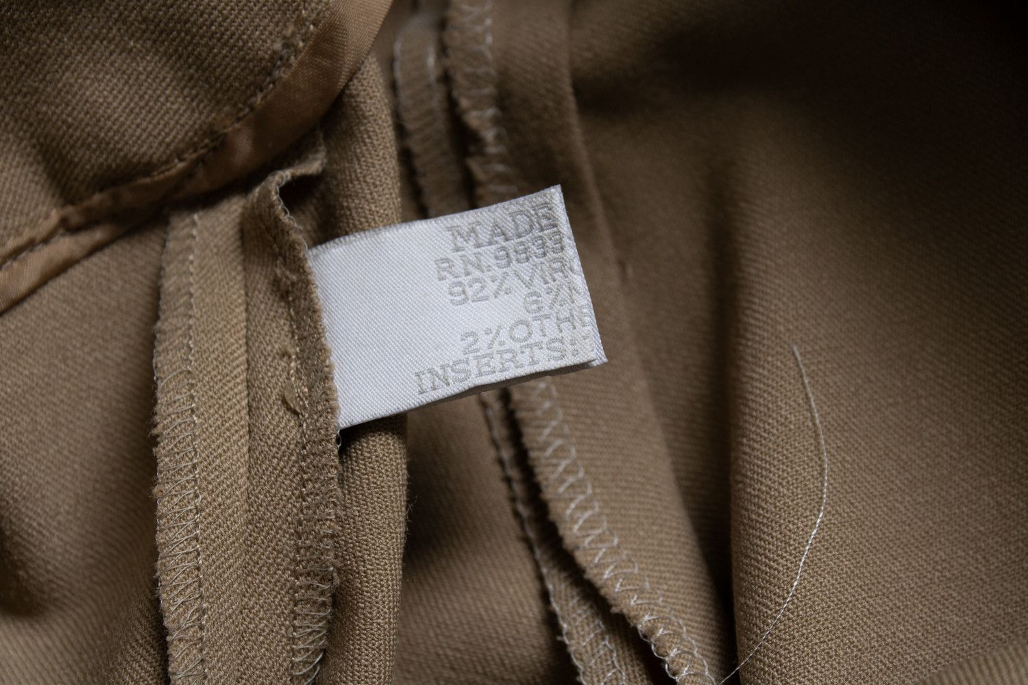 Prada Prada, brown pantalon with leather velcro closure Size 32" / US 10 / IT 46 - 6 Thumbnail