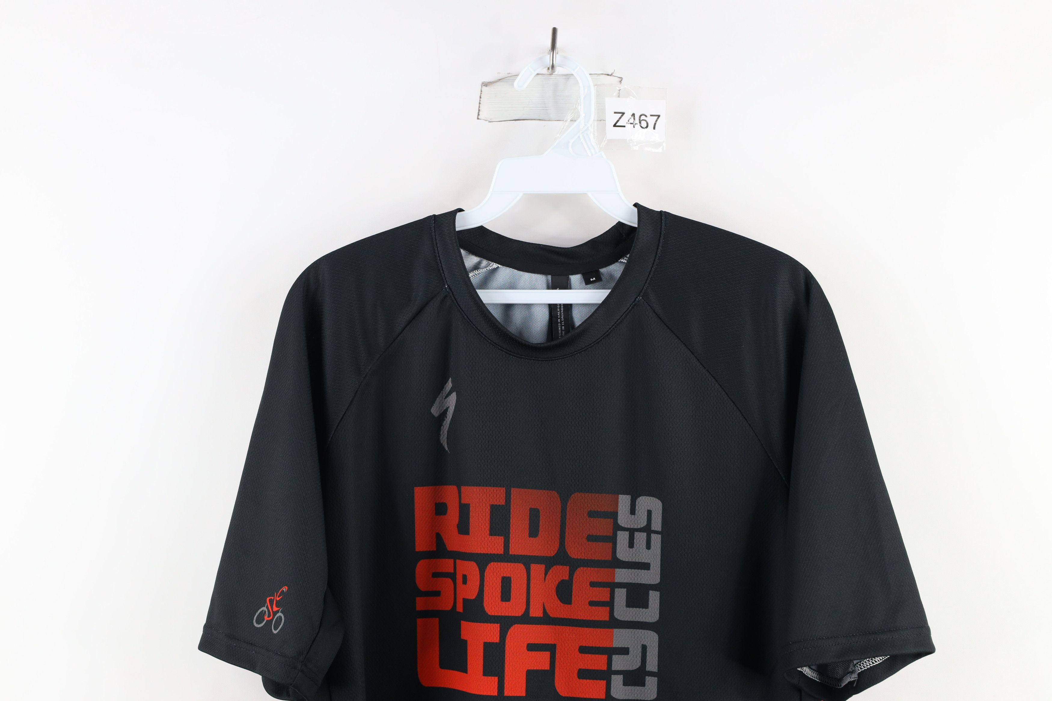 Vintage Specialized Out Spoke Life Cycling Bicycle Jersey T-Shirt Size US M / EU 48-50 / 2 - 2 Thumbnail