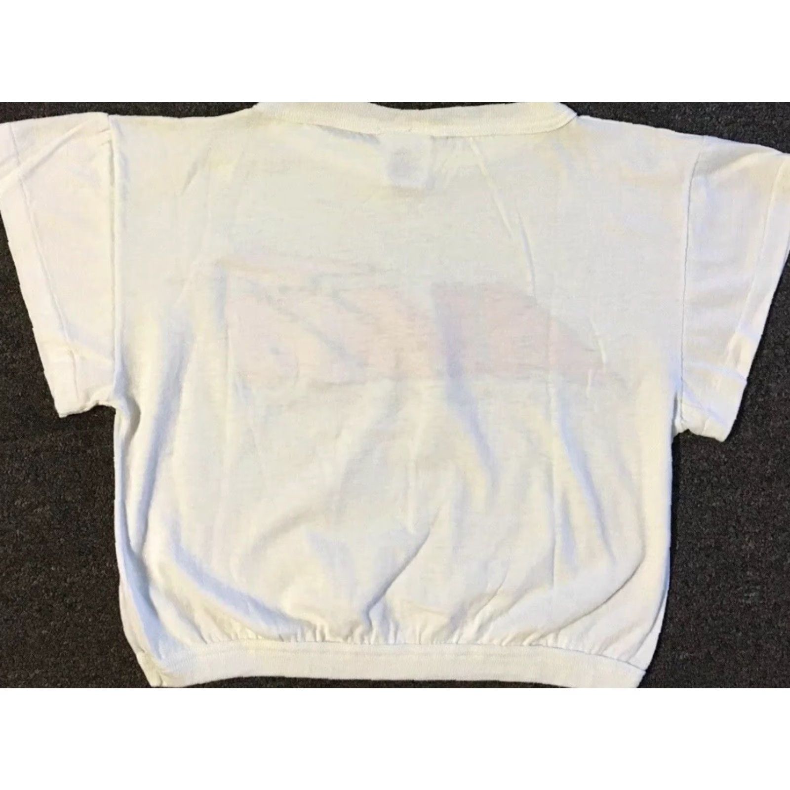 Avia Vtg 80s Avia Faded Crop Shirt M USA Gym Beach Surf Grunge Vaporwave Skate OP 90s Size M / US 6-8 / IT 42-44 - 7 Thumbnail