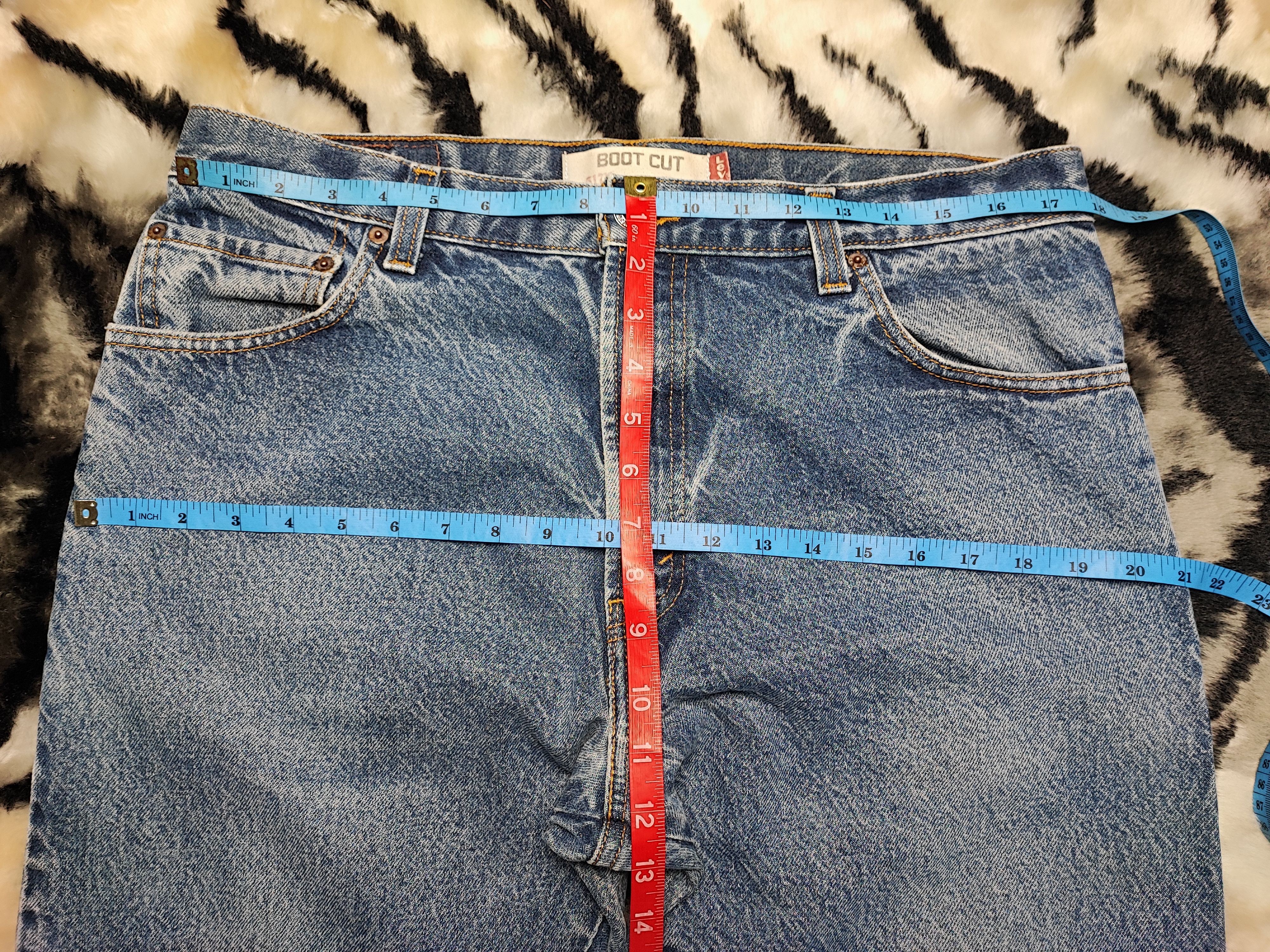 Levi's Vintage Y2K Levis 517 Low Bootcut Flared Jeans Size US 35 - 9 Thumbnail