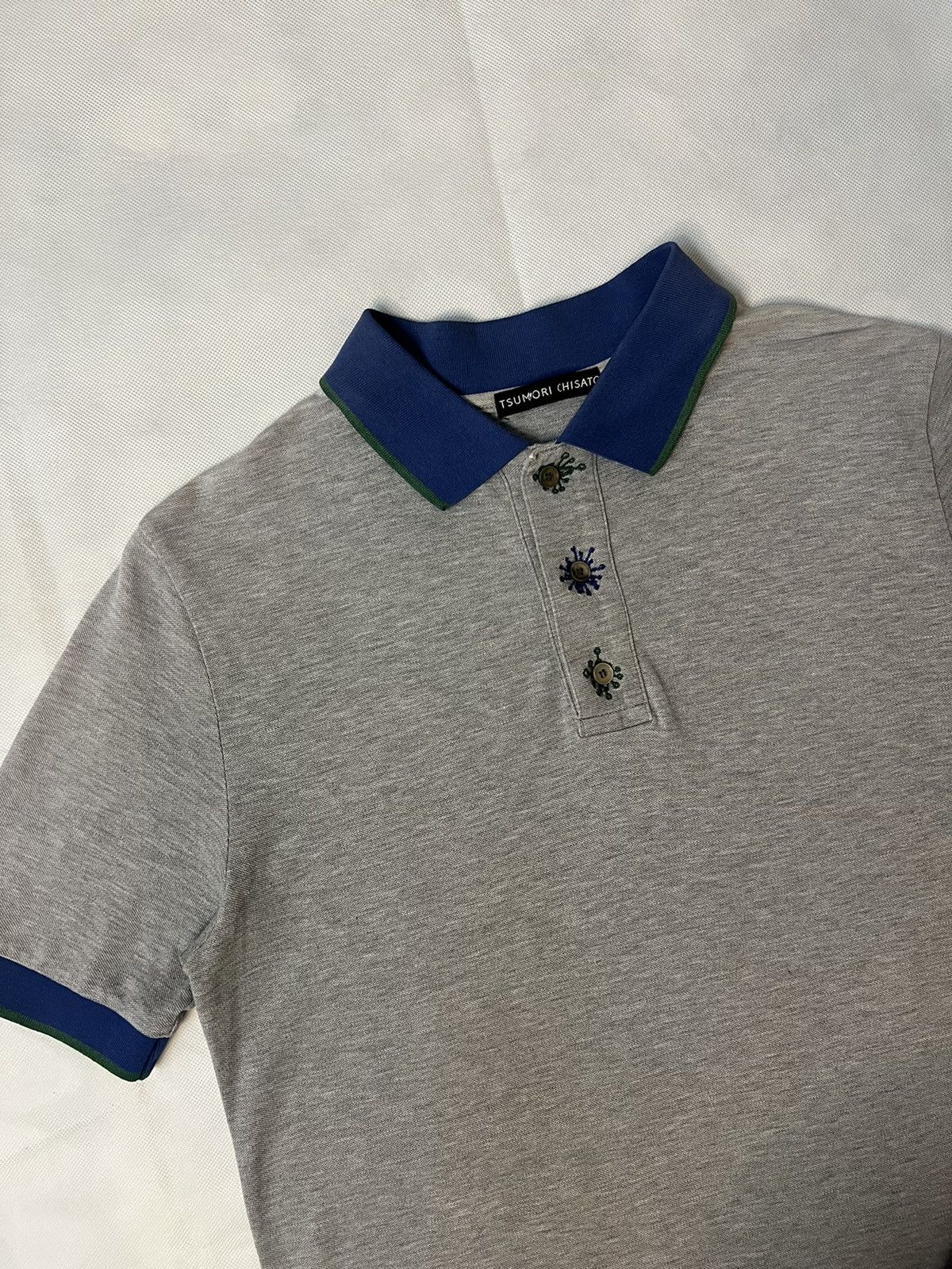 Issey Miyake Tsumori Chisato Issey Miyake Polo Shirt Button Up Size US M / EU 48-50 / 2 - 3 Thumbnail