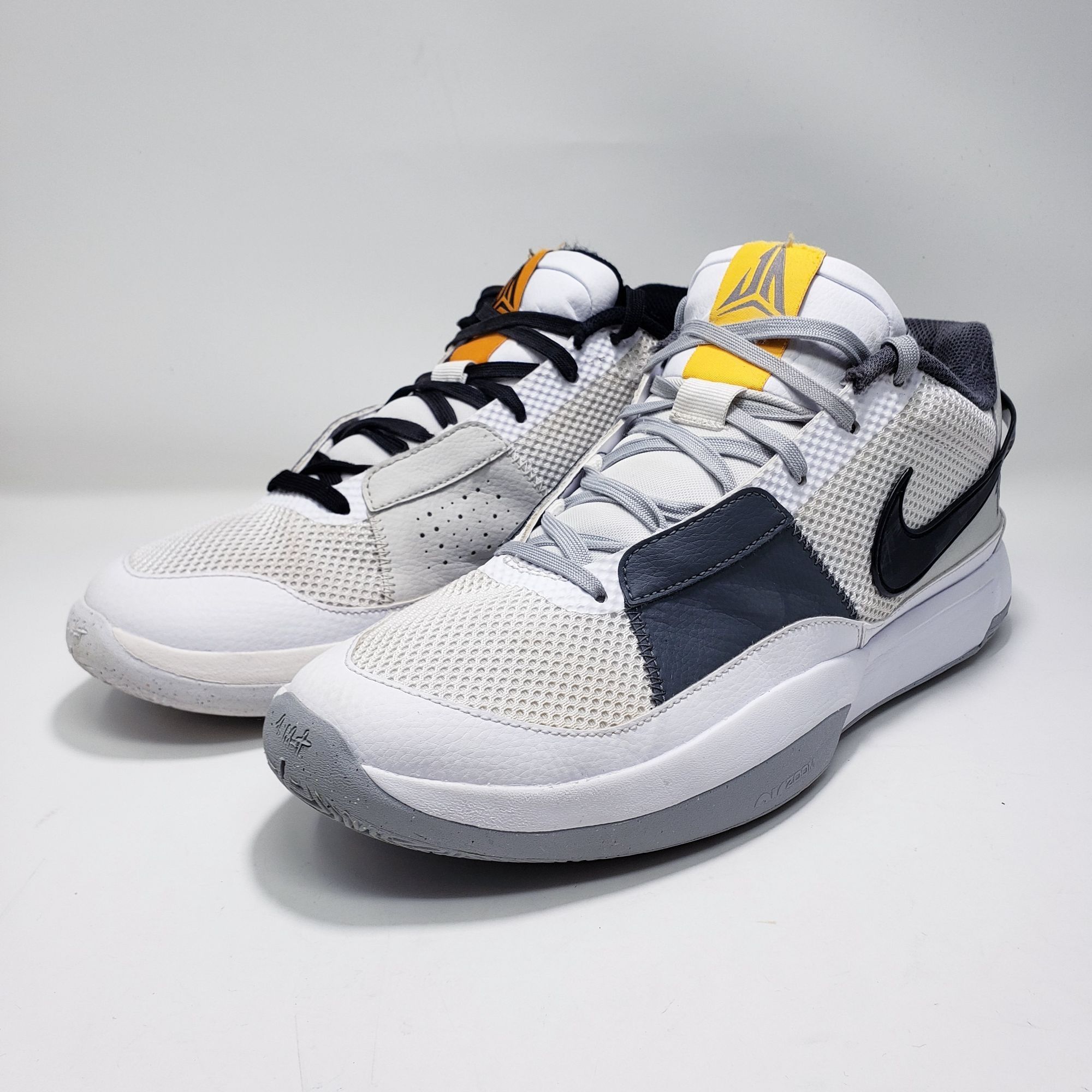Nike Nike Ja 1 Light Smoke Wet Cement Morant Basketball Mens Siz Size US 12 / EU 45 - 1 Thumbnail